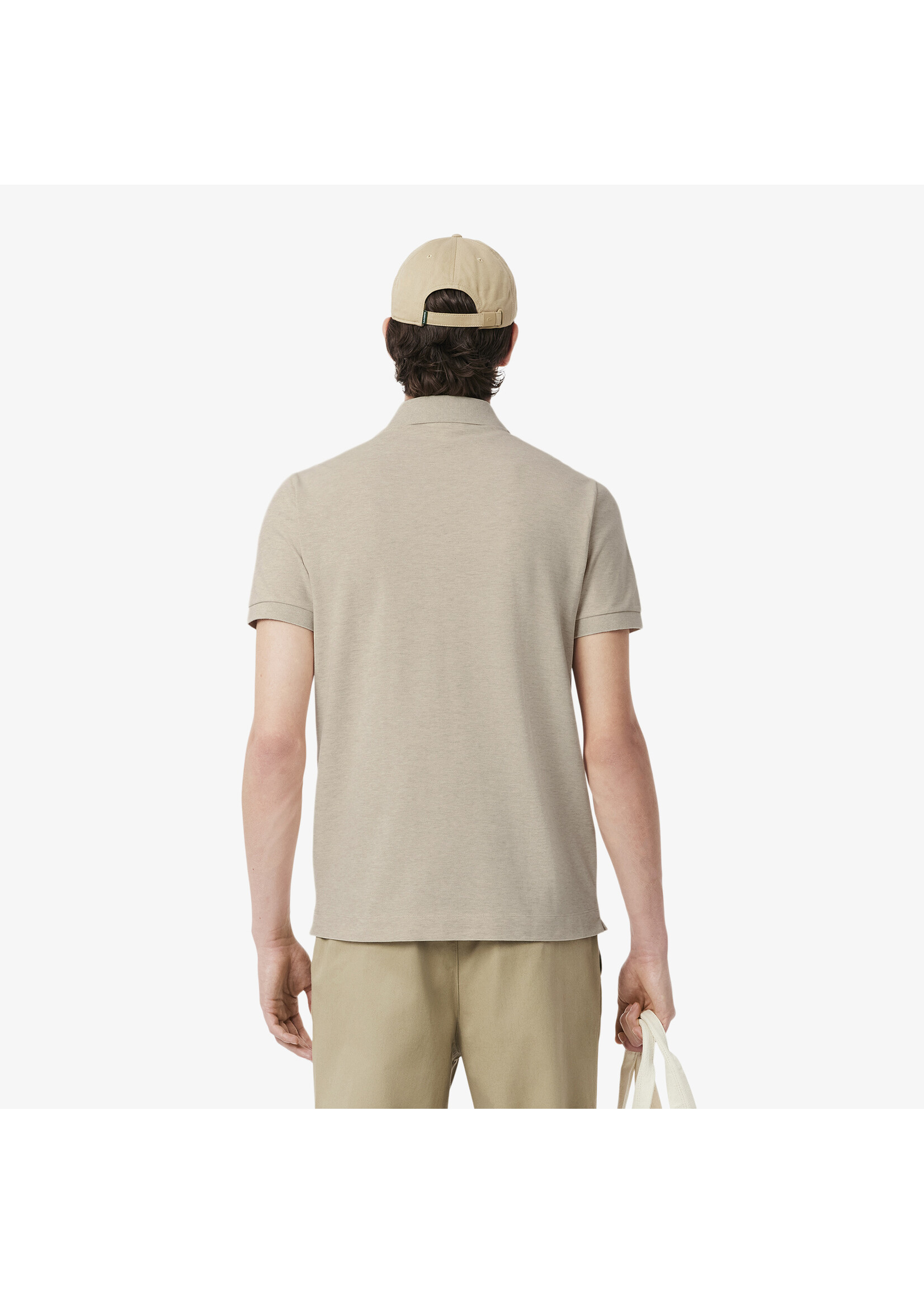 LACOSTE Men's Regular Fit Paris Stretch Piqué Polo