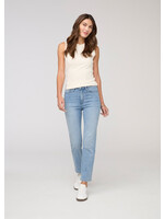 DUER Jeans No Sweat Denim taille haute pour femme - Mystic Blue