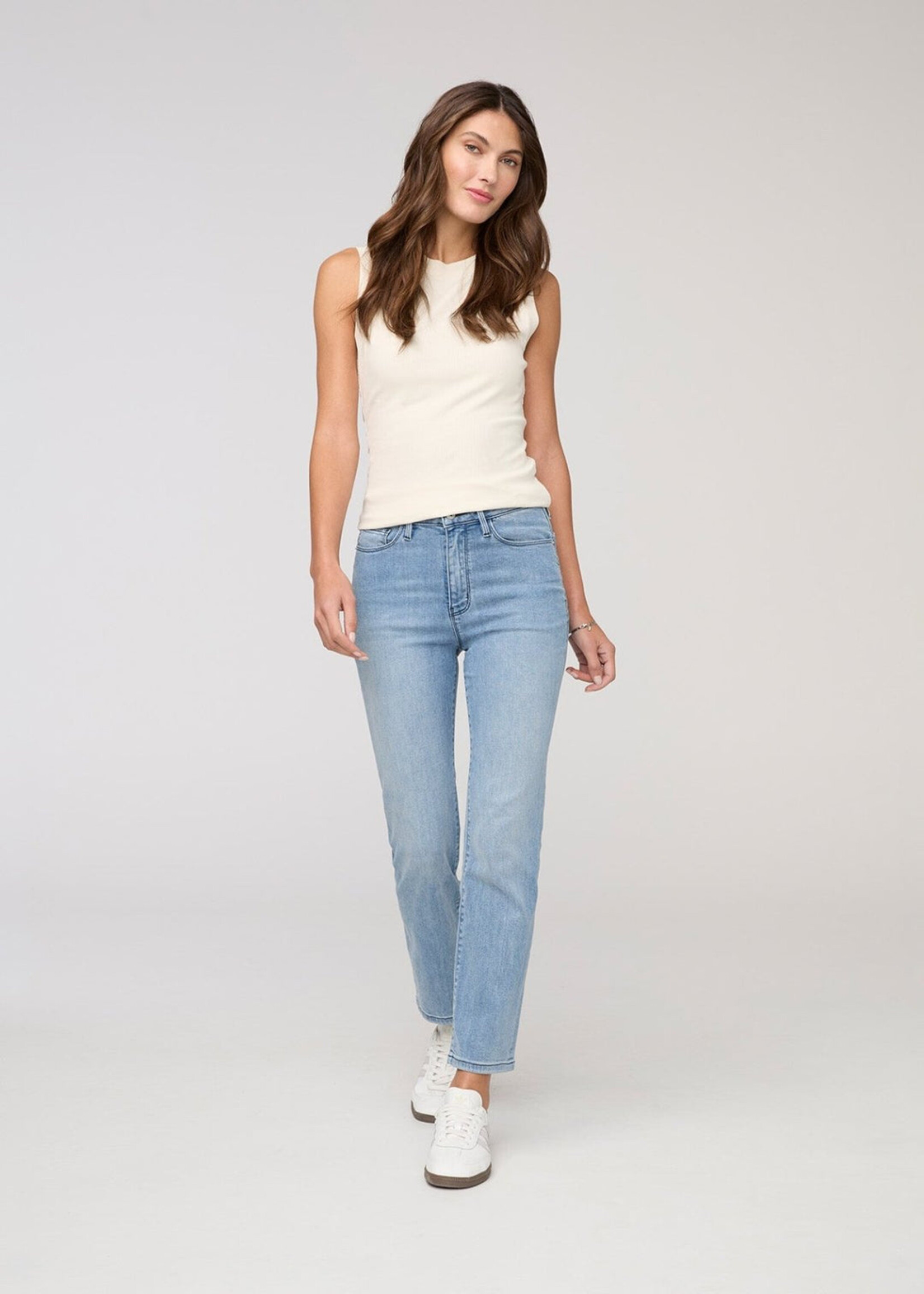 DUER Jeans No Sweat Denim taille haute pour femme - Mystic Blue