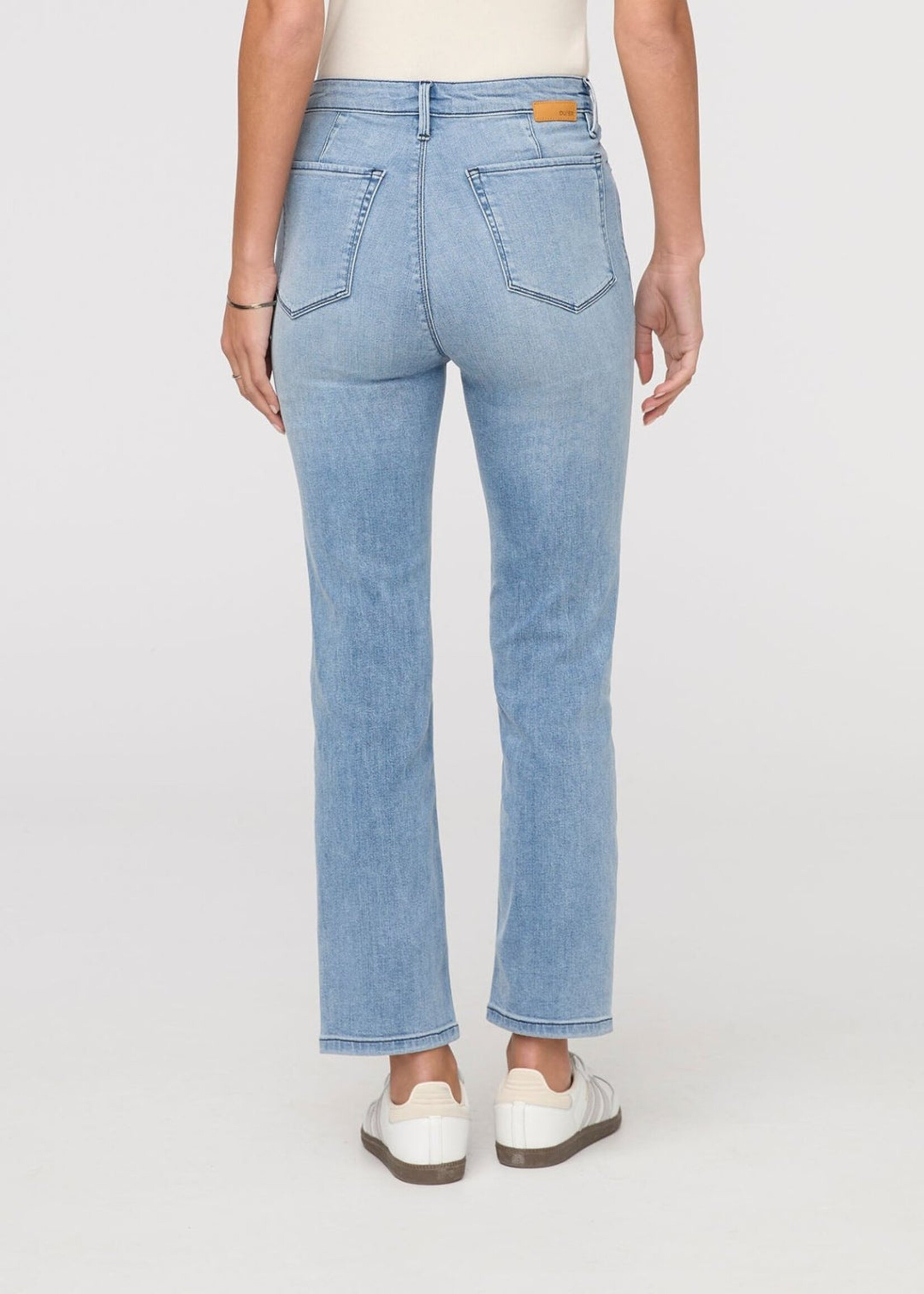 DUER Jeans No Sweat Denim taille haute pour femme - Mystic Blue