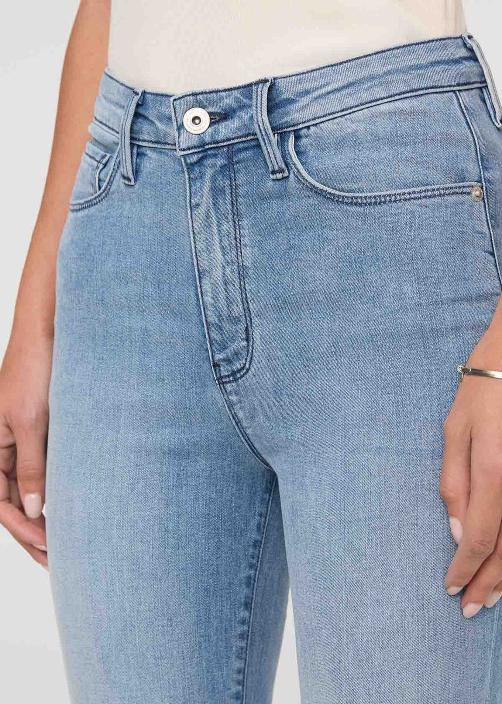 DUER Jeans No Sweat Denim taille haute pour femme - Mystic Blue