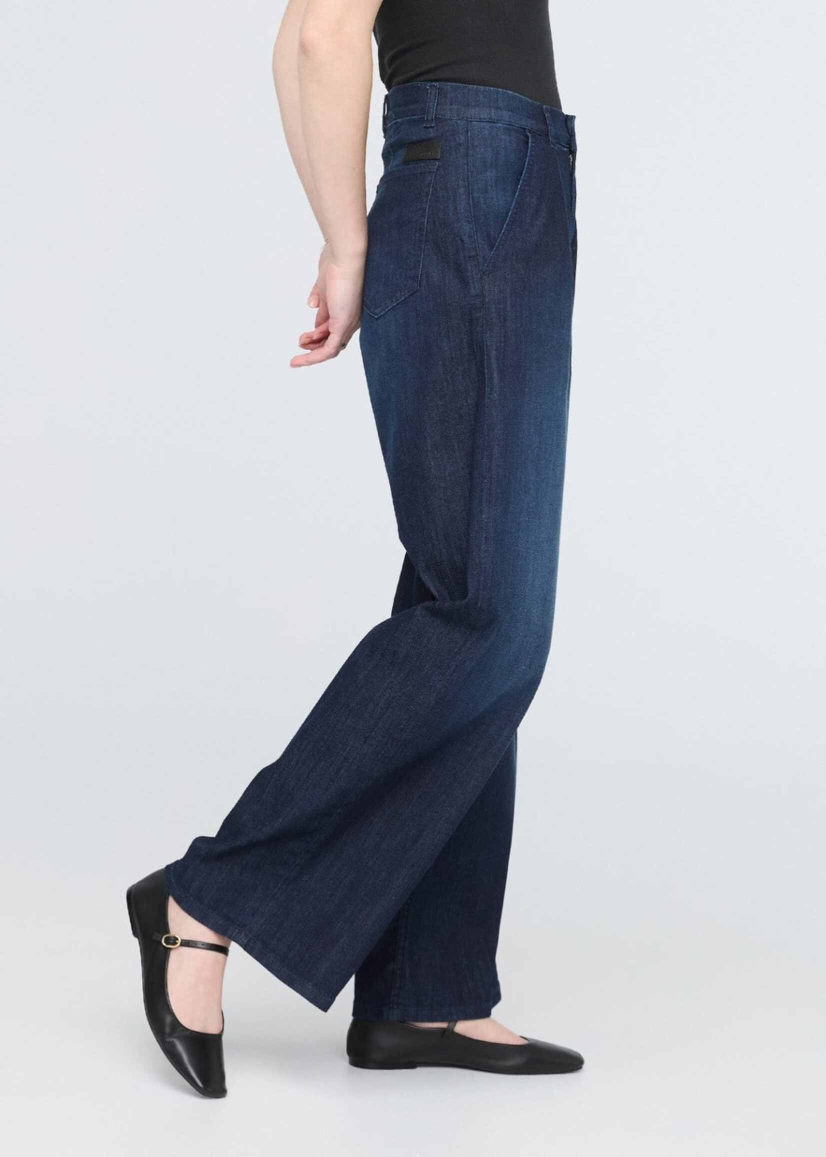 DUER Jeans Performance léger avec plis pour femme-Modern Rinse