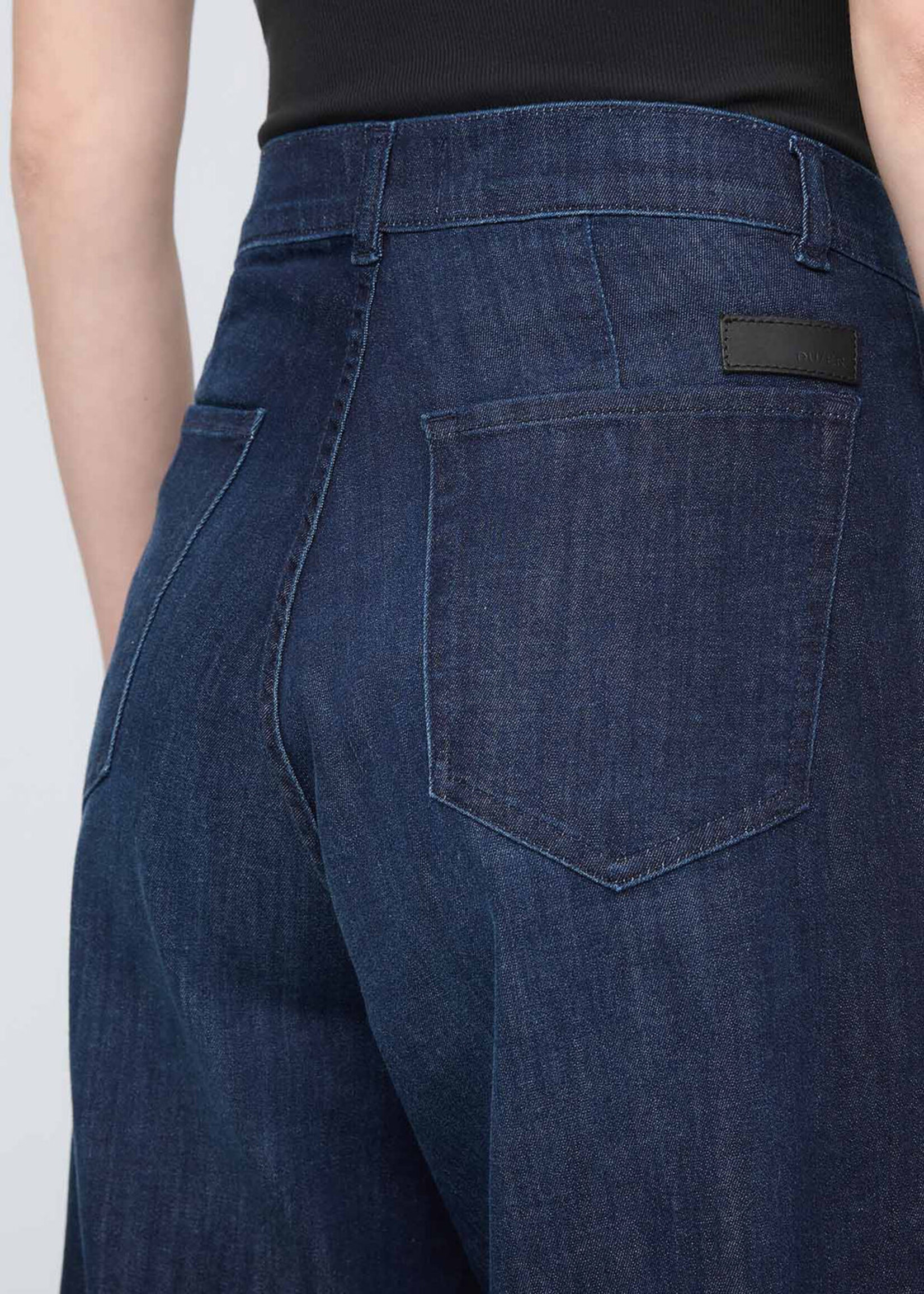 DUER Jeans Performance léger avec plis pour femme-Modern Rinse