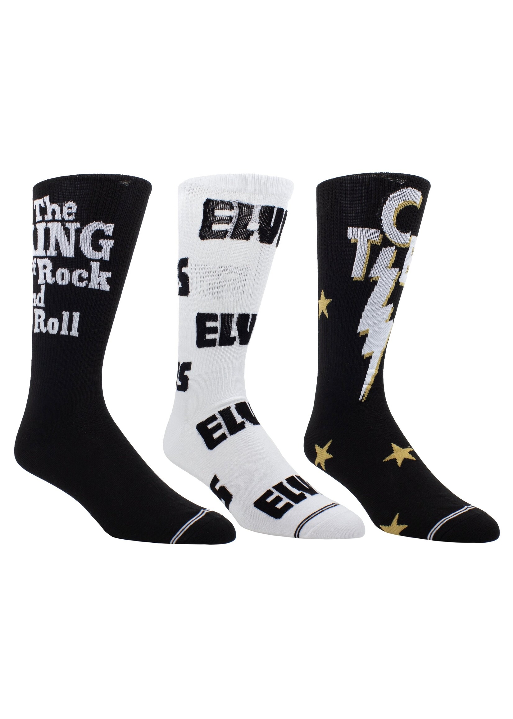 PERRI'S SOCKS Coffret de bas spécial édition Elvis Presley (3 paires)