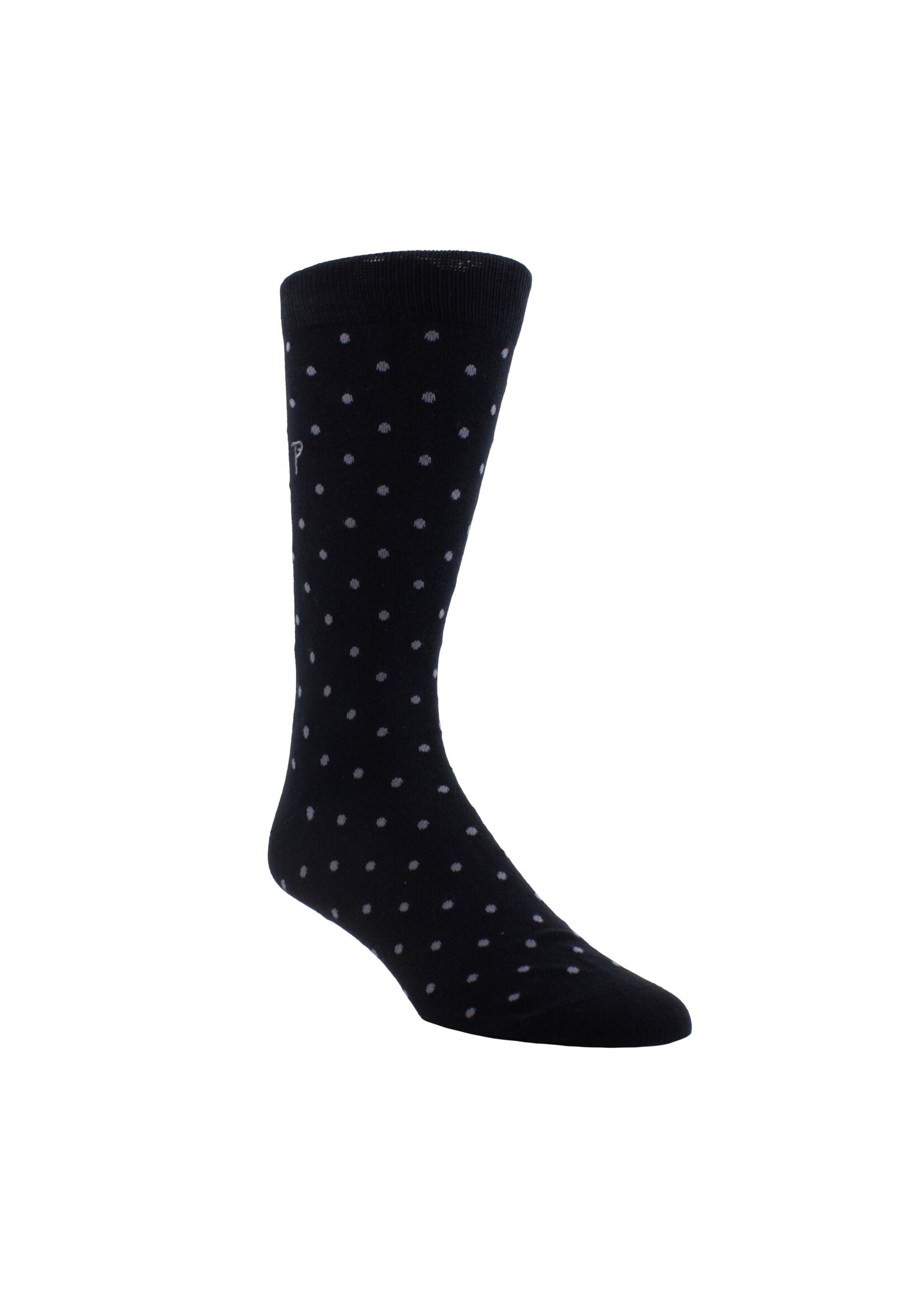 PERRI'S SOCKS Bas habillés en coton avec motifs de pois pour homme - 3 couleurs disponibles