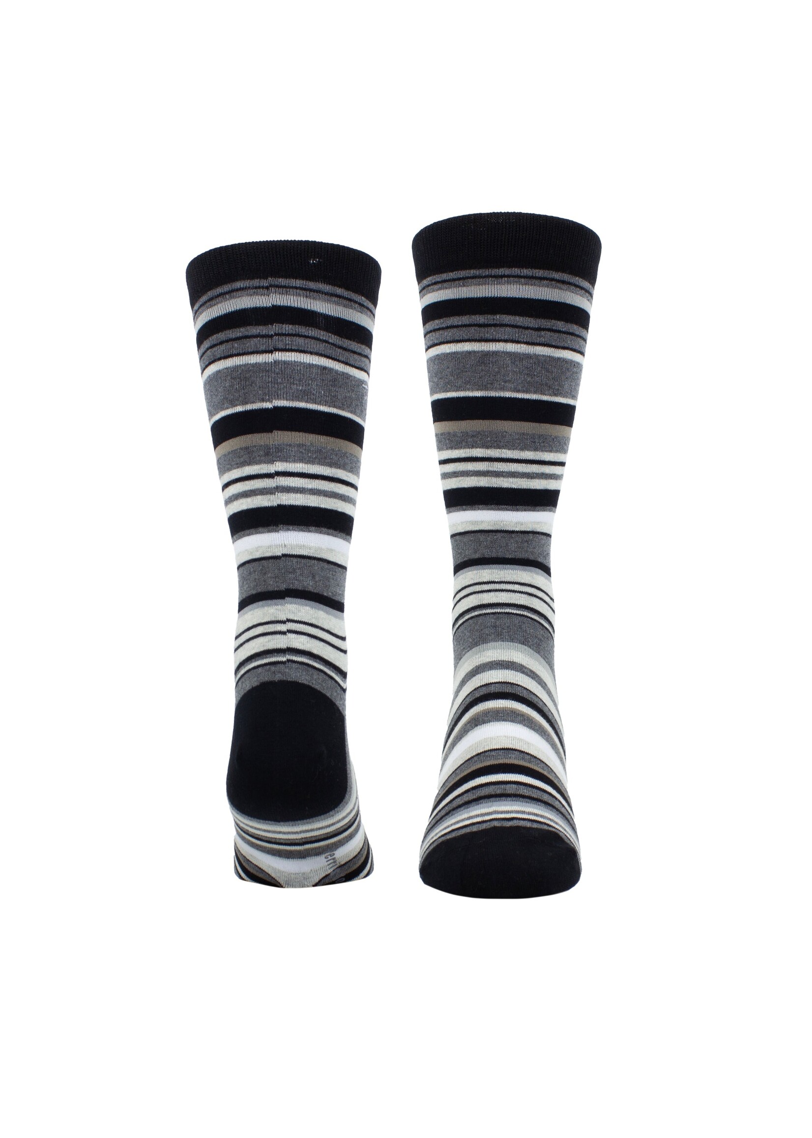 PERRI'S SOCKS Bas de tous les jours rayés en coton pour homme - 4 couleurs disponibles
