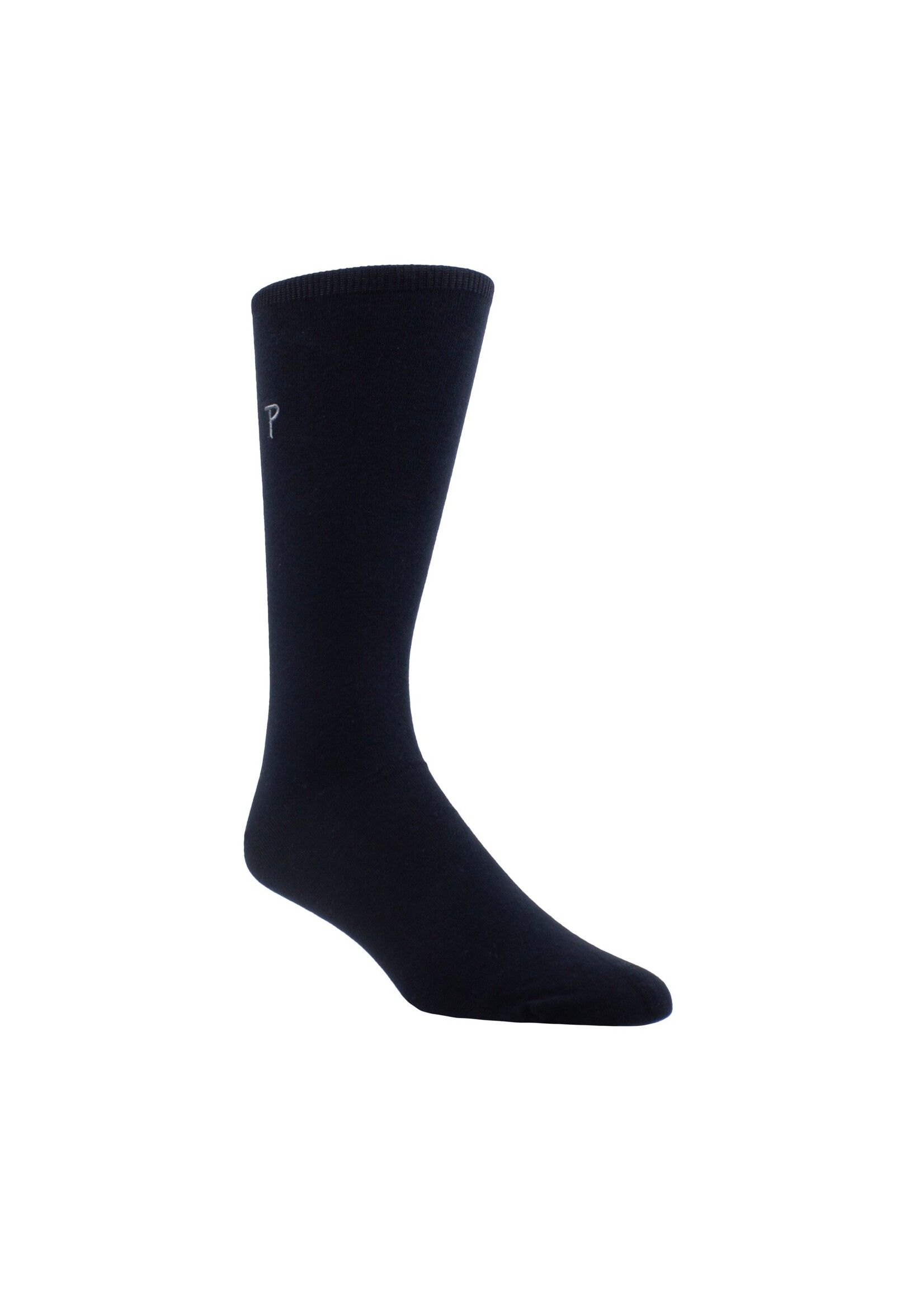 PERRI'S SOCKS Bas habillés unis en coton mercerisé pour homme (grandeurs 7-12) - 3 couleurs disponibles