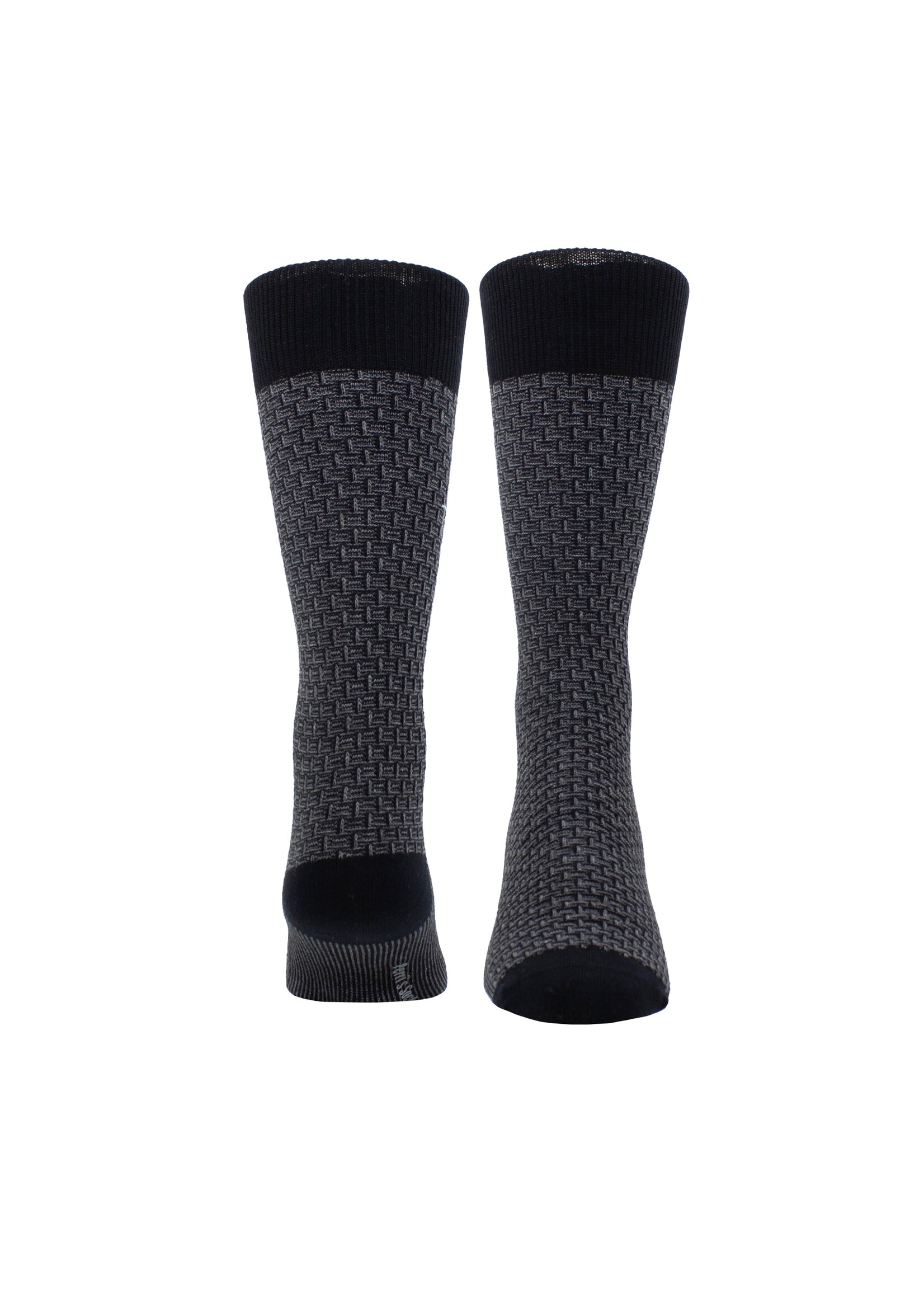 PERRI'S SOCKS Bas de tous les jours en coton texturé pour homme - 3 couleurs disponibles