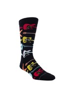 PERRI'S SOCKS Bas avec motif de guitares électriques colorées (1 paire)