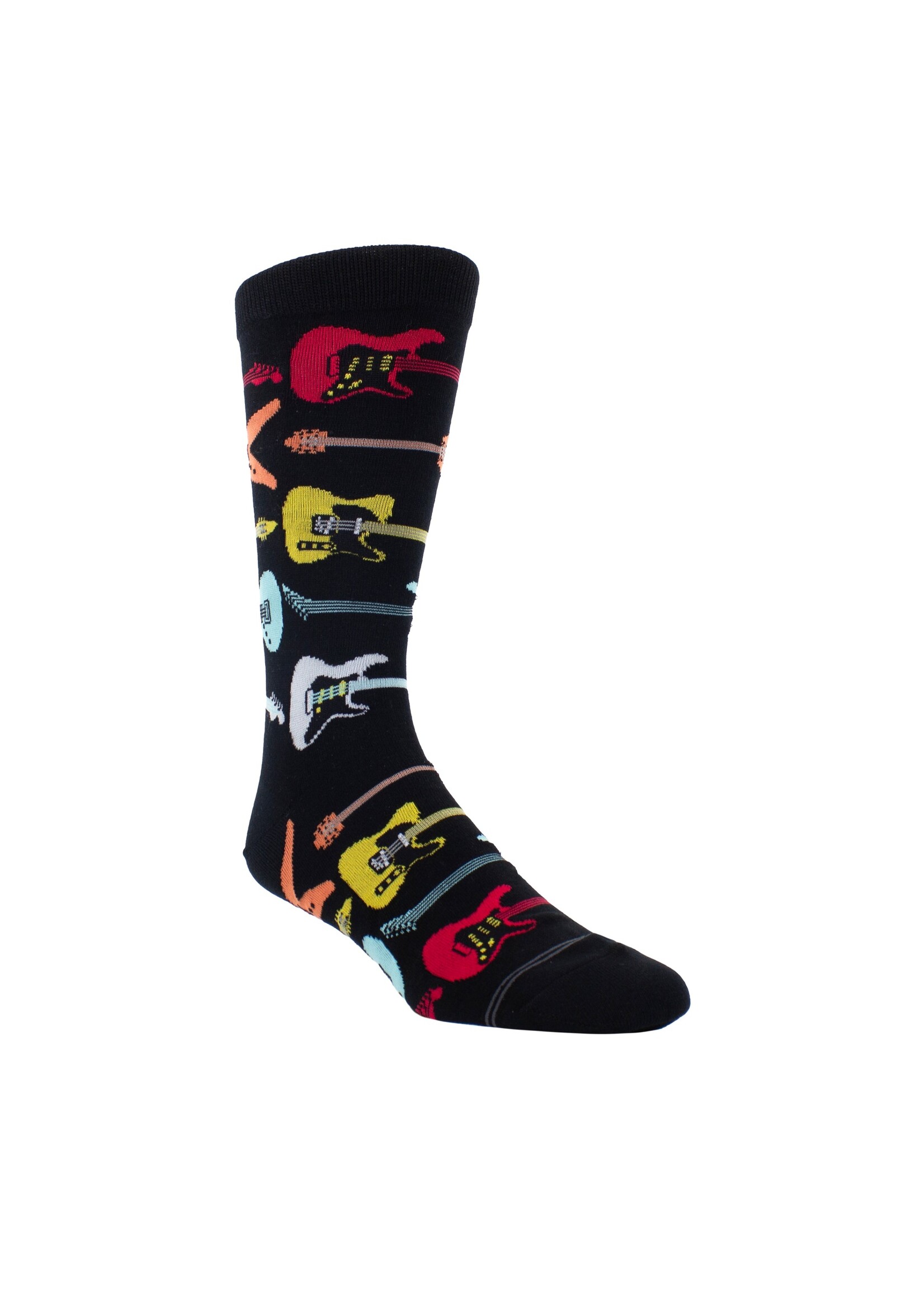 PERRI'S SOCKS Bas avec motif de guitares électriques colorées (1 paire)