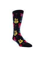 PERRI'S SOCKS Bas avec motif de guitares classiques colorées (1 paire)