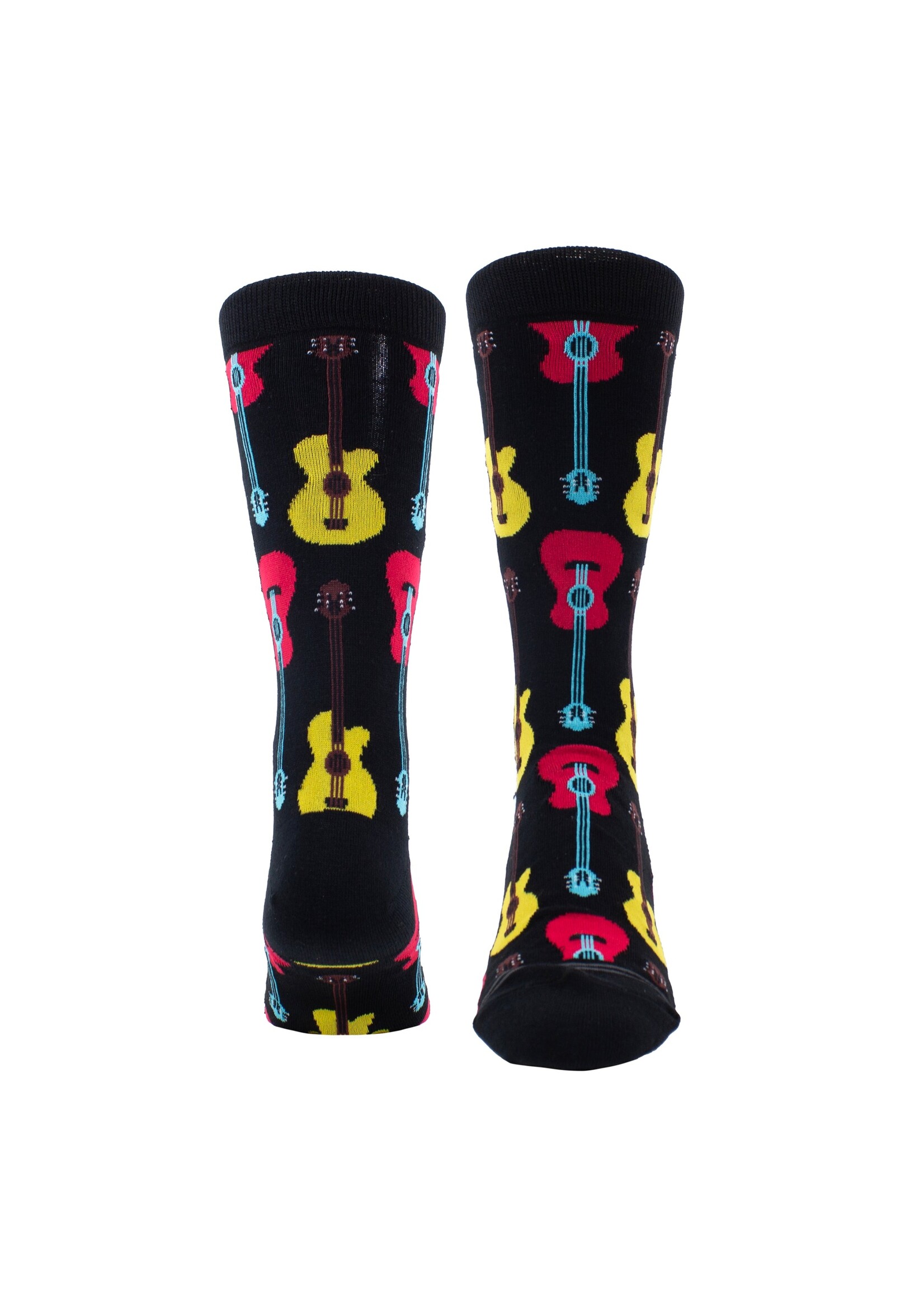 PERRI'S SOCKS Bas avec motif de guitares classiques colorées (1 paire)