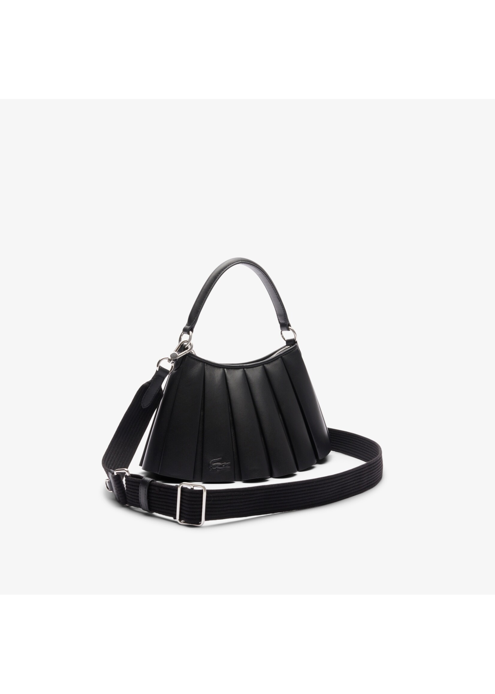 LACOSTE Petit sac en cuir Runway Lenglen - 2 couleurs disponibles