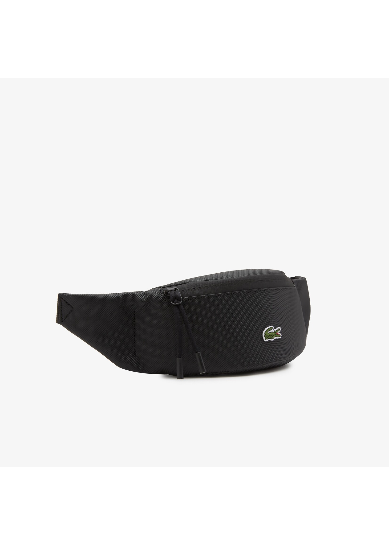 LACOSTE Sac banane zippé LCST en toile enduite unie