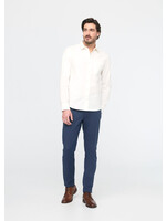 DUER Pantalon de ville extensible NuStretch coupe ajustée Marine-Homme