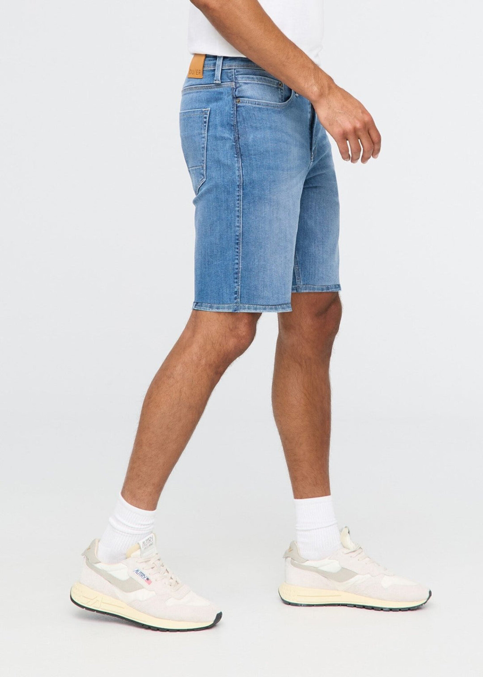 DUER Performance Denim Short - Vintage Seaside