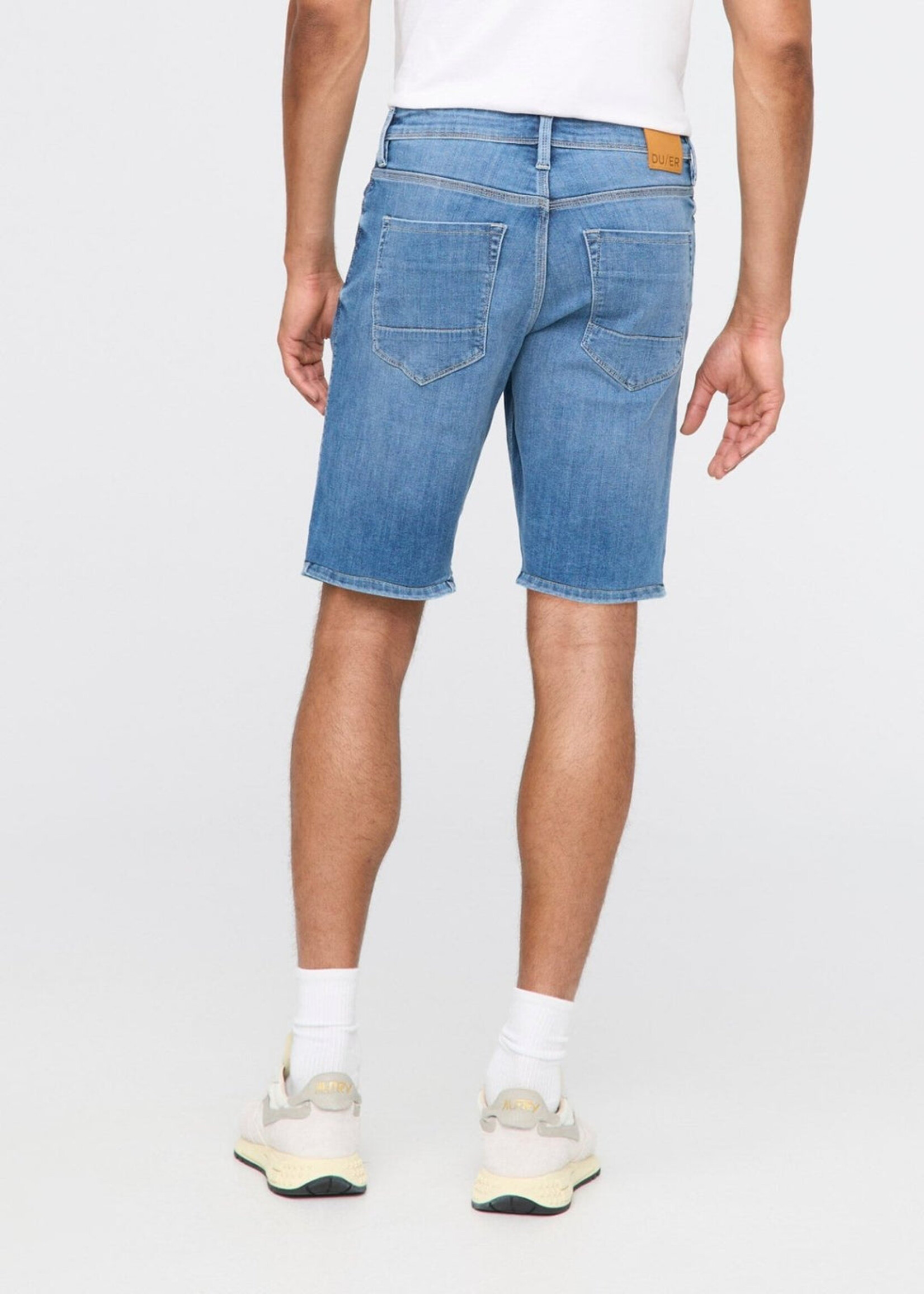 DUER Performance Denim Short - Vintage Seaside