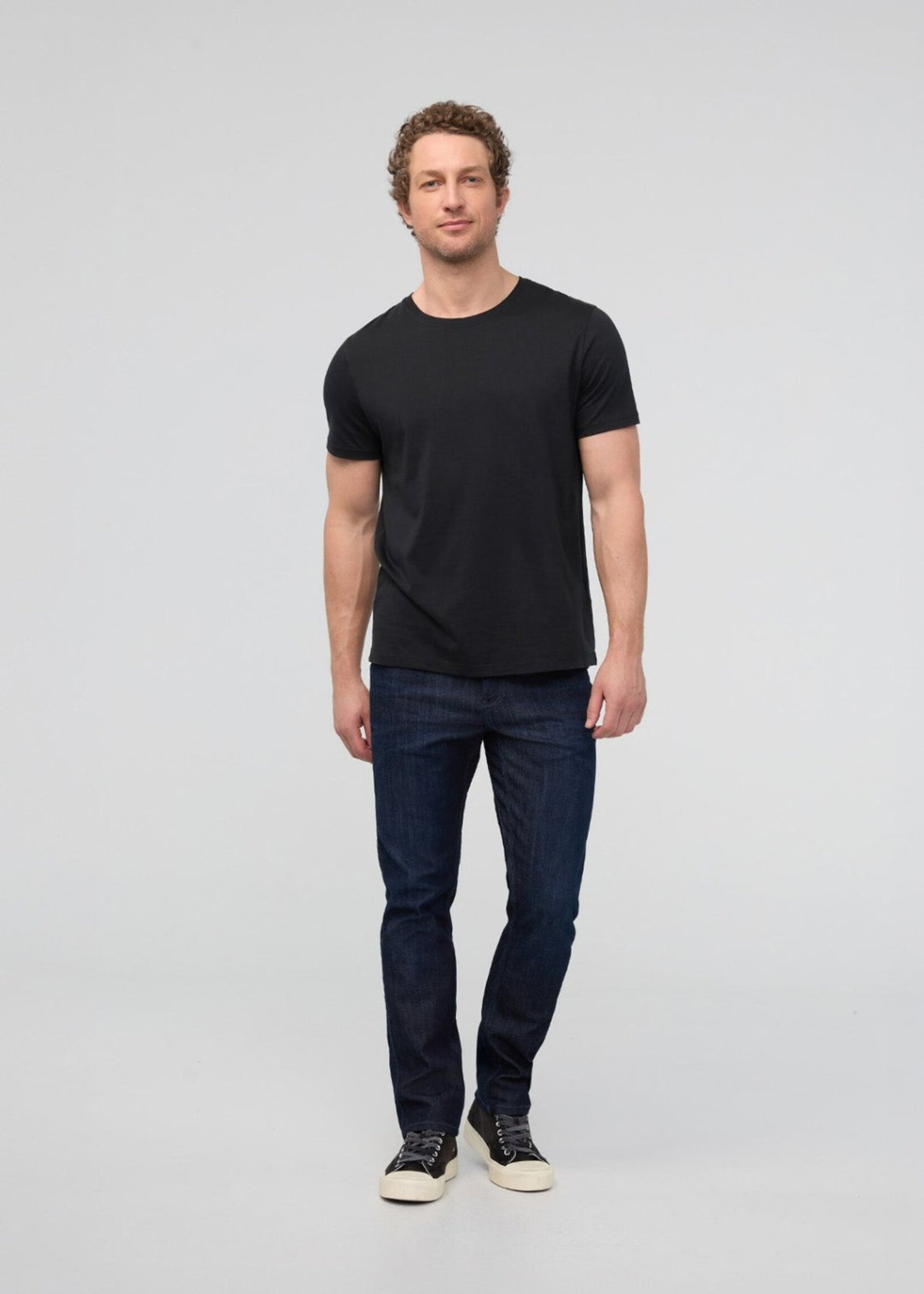 DUER Jeans droit ajusté Performance Denim pour homme - Nightshade Blue