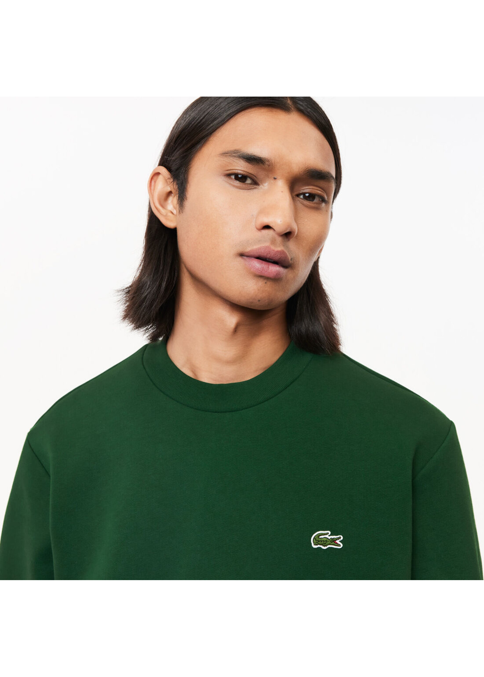LACOSTE Brushed Fleece Sweatshirt