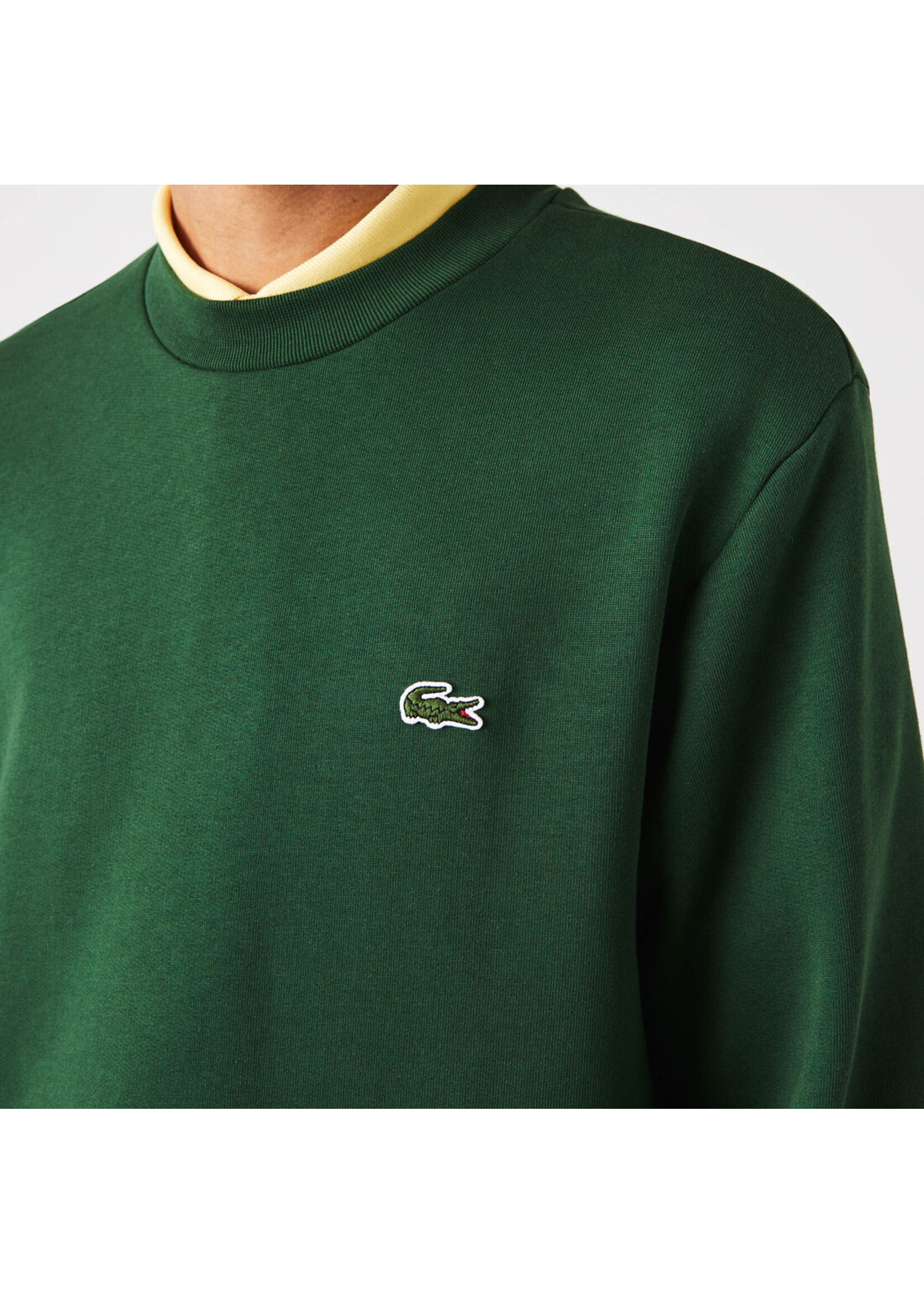 LACOSTE Brushed Fleece Sweatshirt