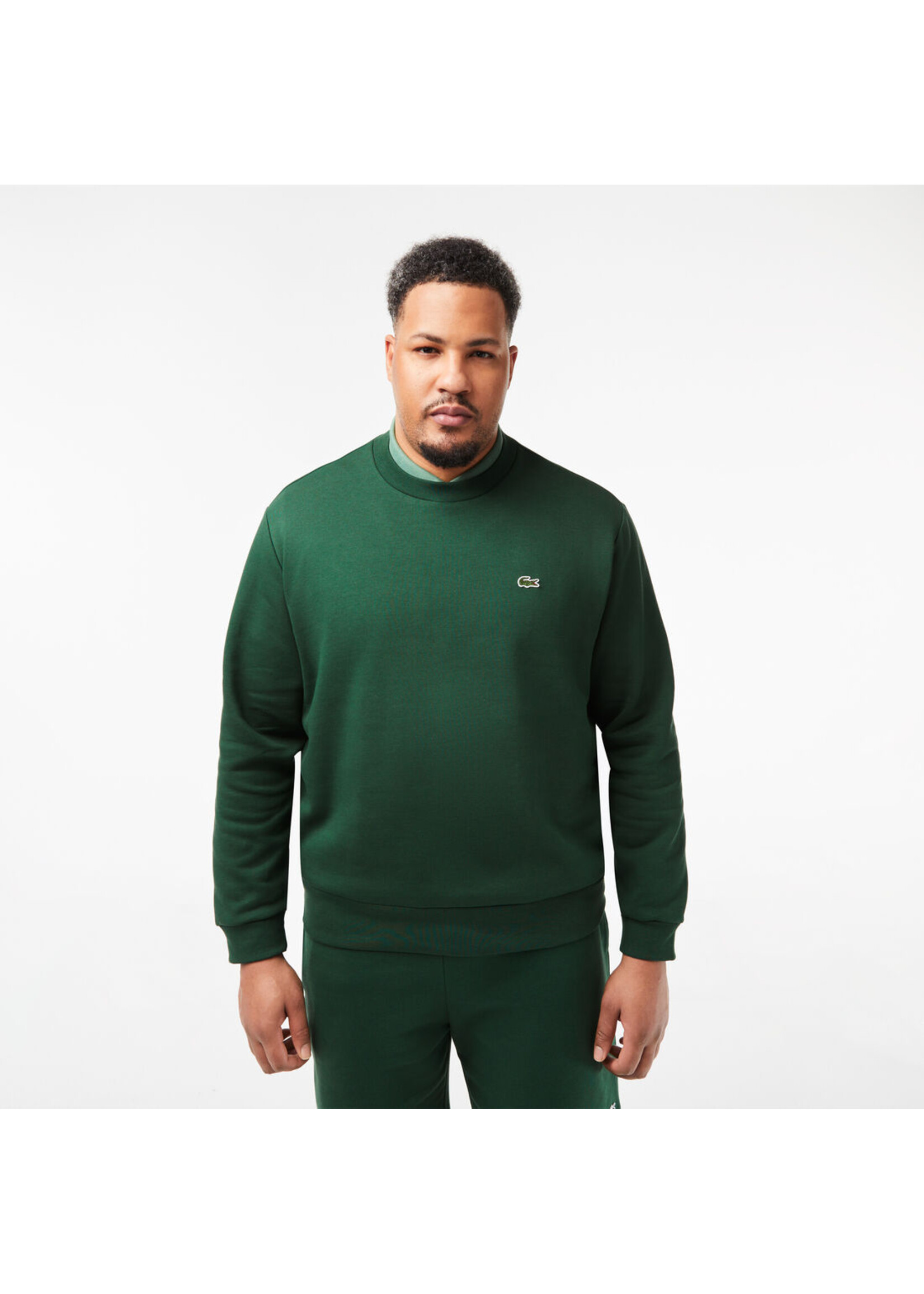 LACOSTE Brushed Fleece Sweatshirt