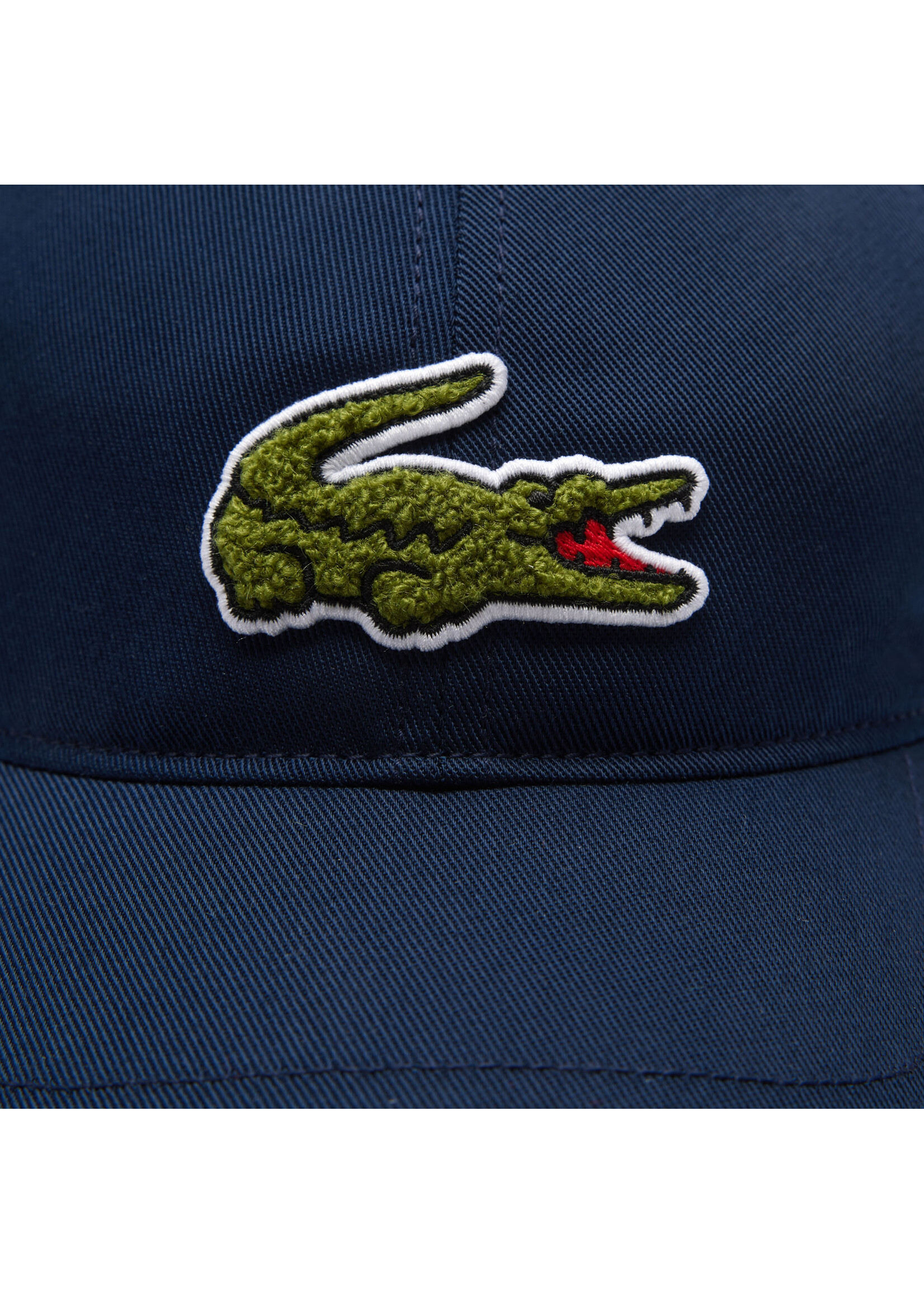 LACOSTE Unisex Crocodile Badge Cotton Twill Cap