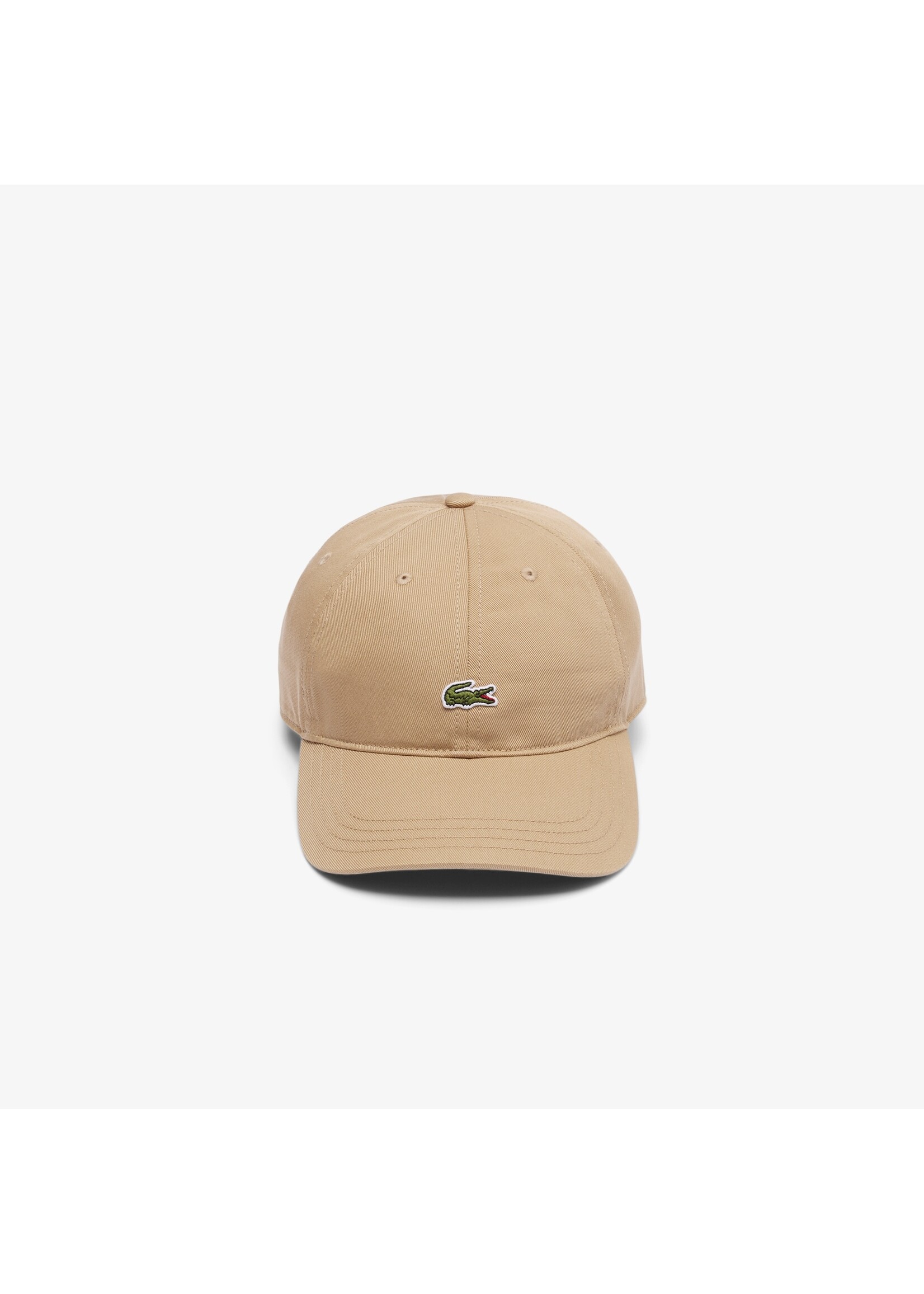 LACOSTE Casquette unisexe unie en twill de coton biologique-Viennois