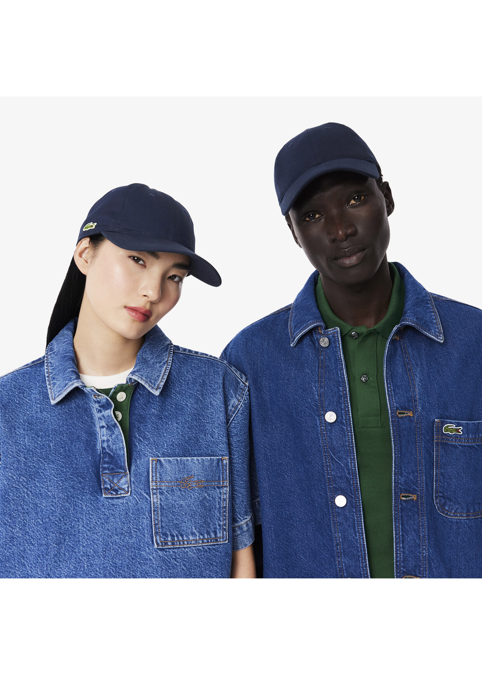 LACOSTE Unisex Cotton Twill Cap