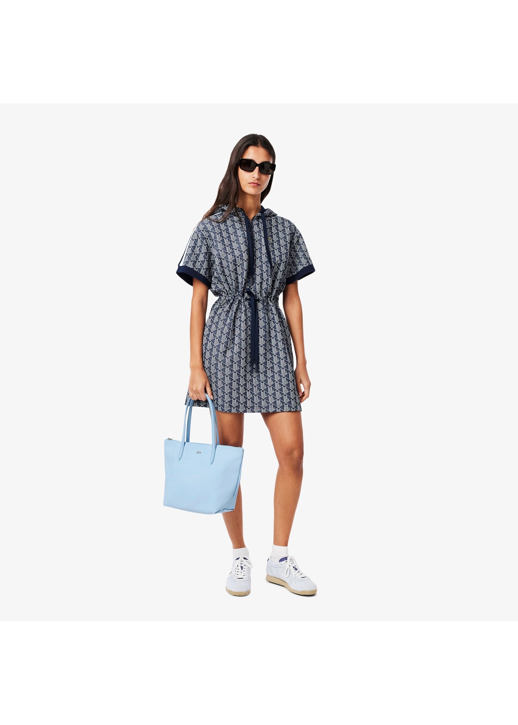 LACOSTE Petit sac cabas L.12.12 Concept uni - 4 couleurs disponibles
