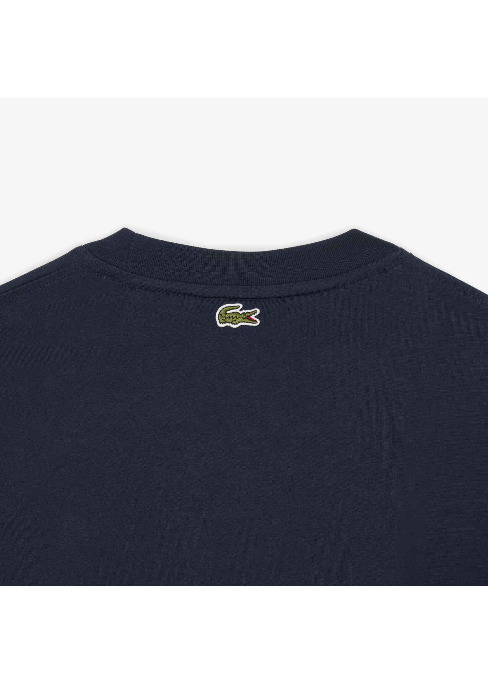 LACOSTE Men's Printed Embroidered Cotton Jersey T-Shirt