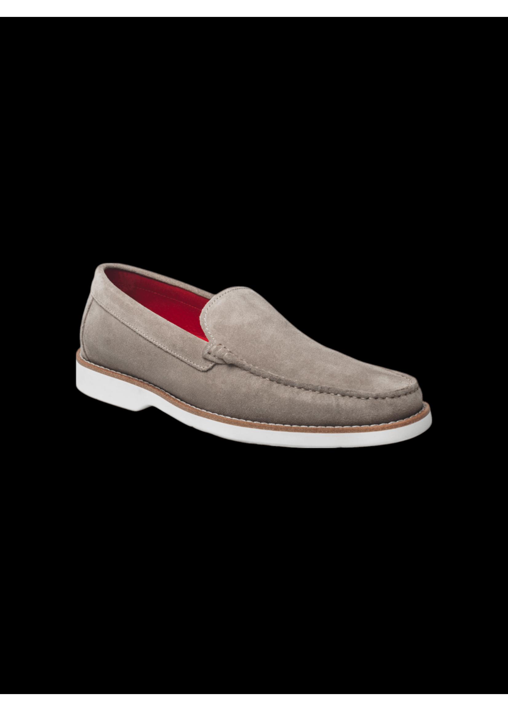 AU NOIR SUEDE LOAFER SHOES | DANDRIDGE, Grey
