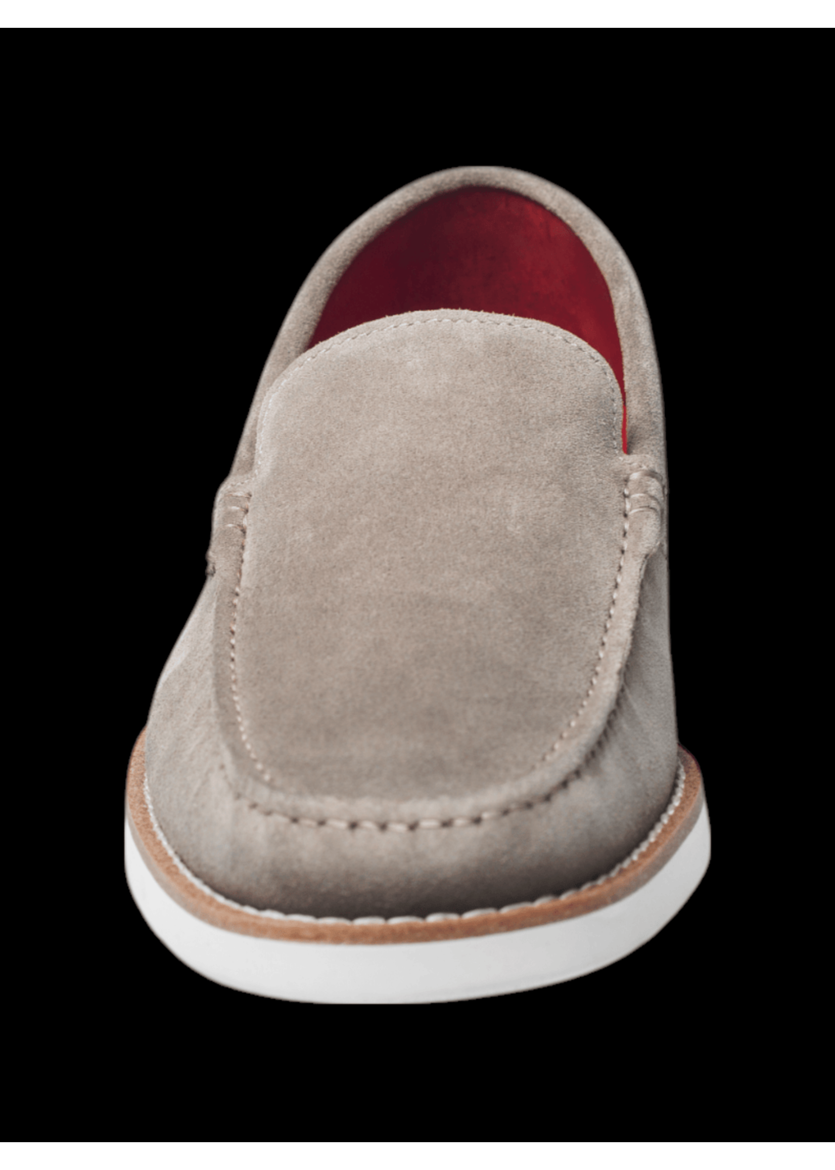 AU NOIR SUEDE LOAFER SHOES | DANDRIDGE, Grey
