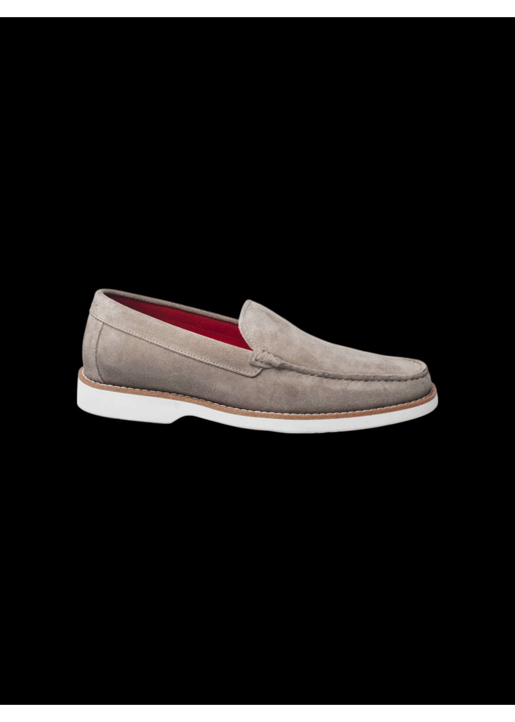 AU NOIR SUEDE LOAFER SHOES | DANDRIDGE, Grey