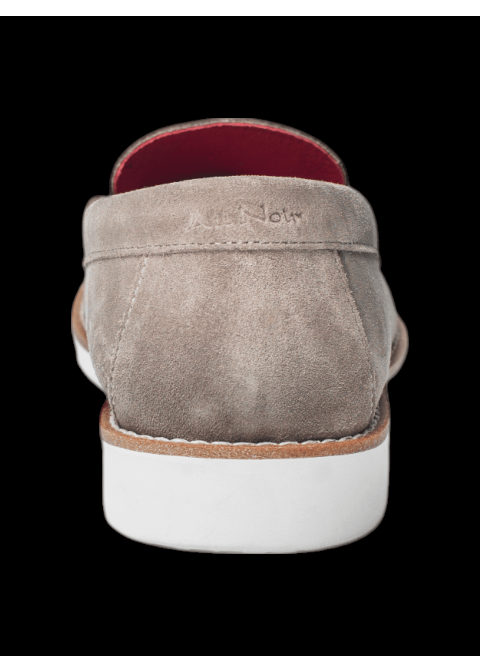 AU NOIR SUEDE LOAFER SHOES | DANDRIDGE, Grey