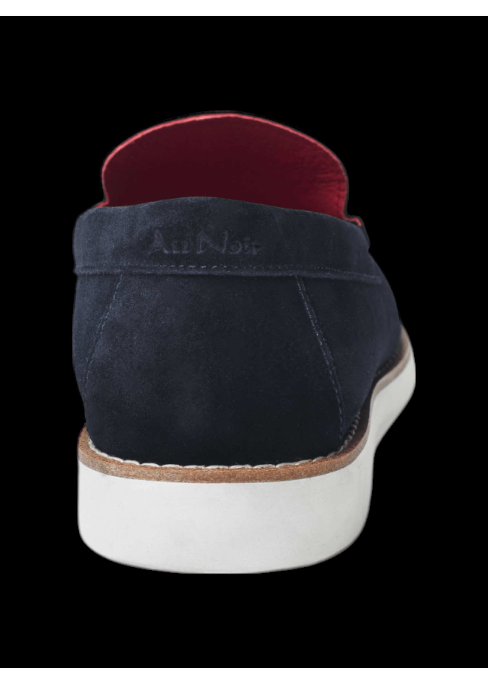 AU NOIR SUEDE LOAFER SHOES | DANDRIDGE, Navy