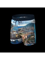 AU NOIR Maillot de bain imprimé pour homme Monaco-B - Marine
