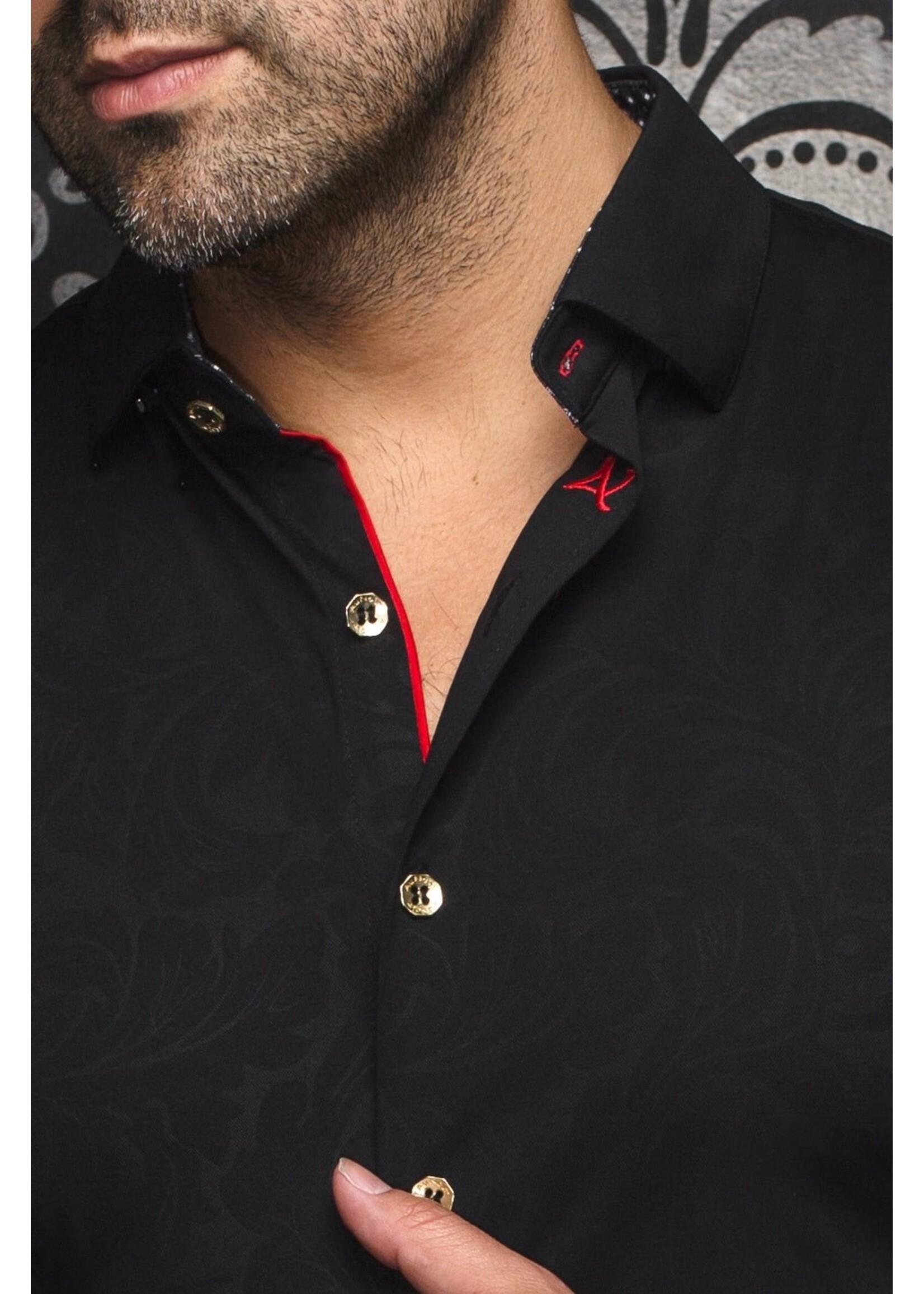 AU NOIR CHEMISE | DUNN - WHITE/BLACK/NAVY
