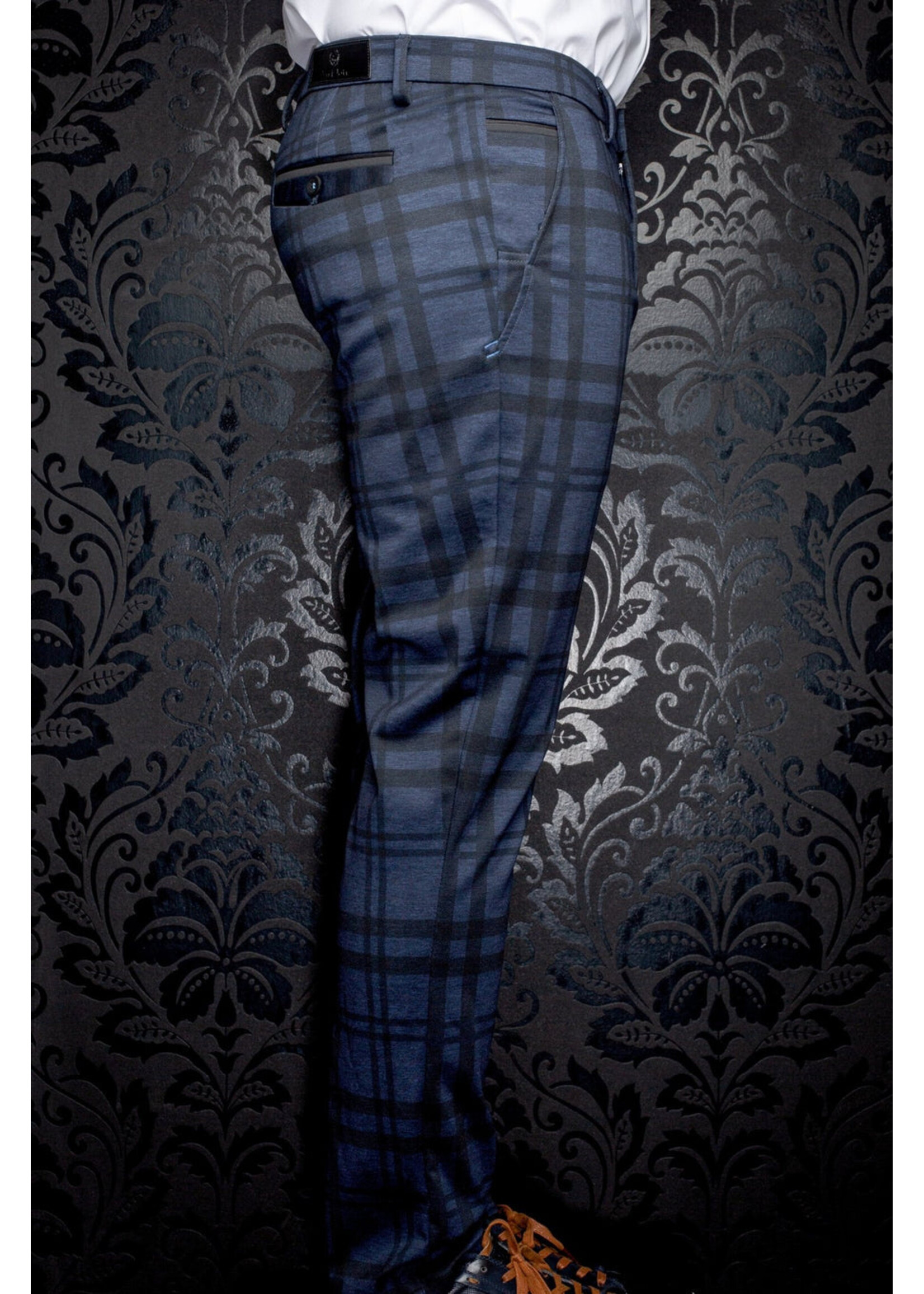 AU NOIR Pantalon de ville SELLECK-BERETTA - Marine