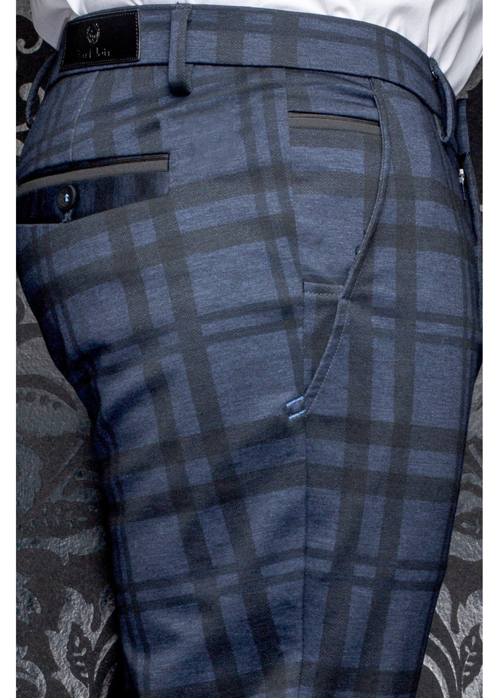 AU NOIR Pantalon de ville SELLECK-BERETTA - Marine