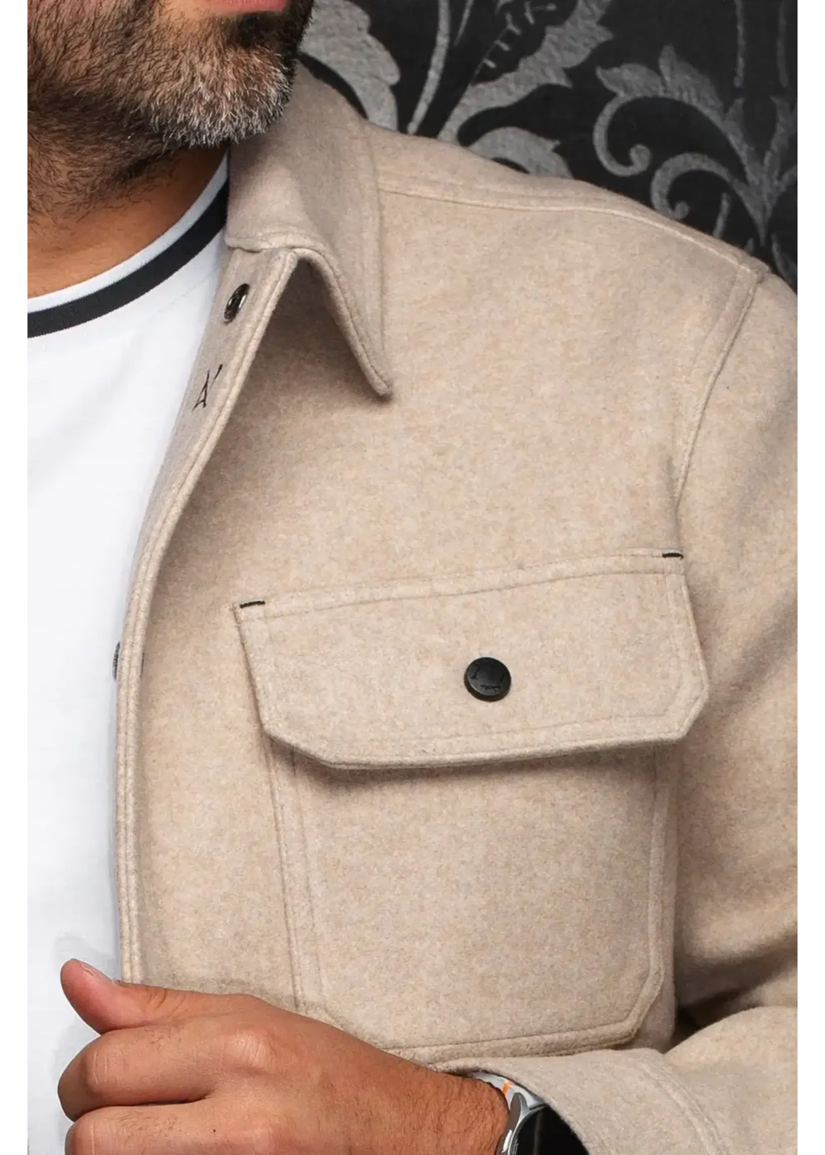 AU NOIR Surchemise extensible  DANALI - 3 couleurs disponibles