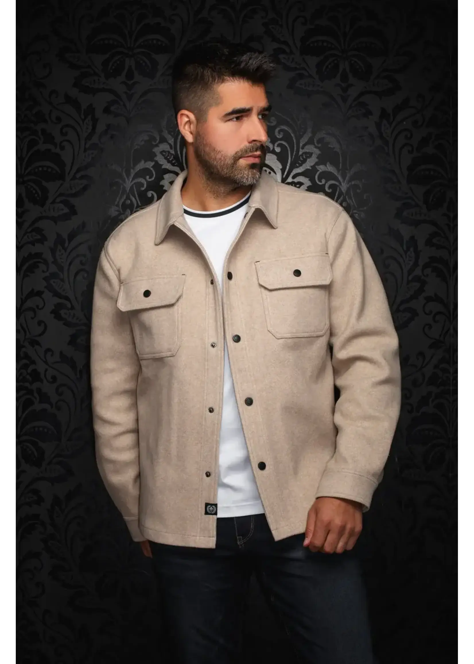 AU NOIR Surchemise extensible  DANALI - 3 couleurs disponibles