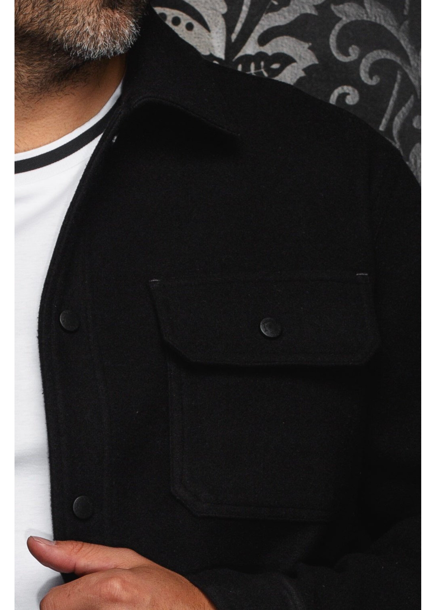 AU NOIR Surchemise extensible  DANALI - 3 couleurs disponibles