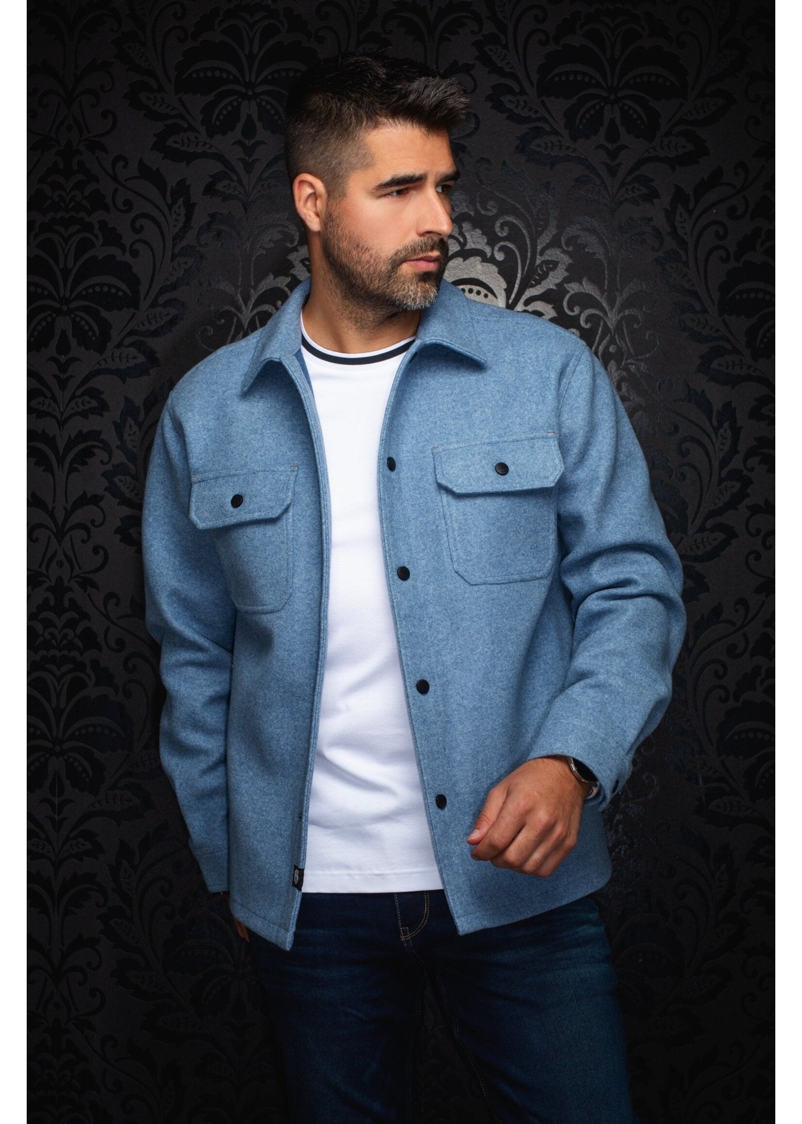 AU NOIR Surchemise extensible  DANALI - 3 couleurs disponibles