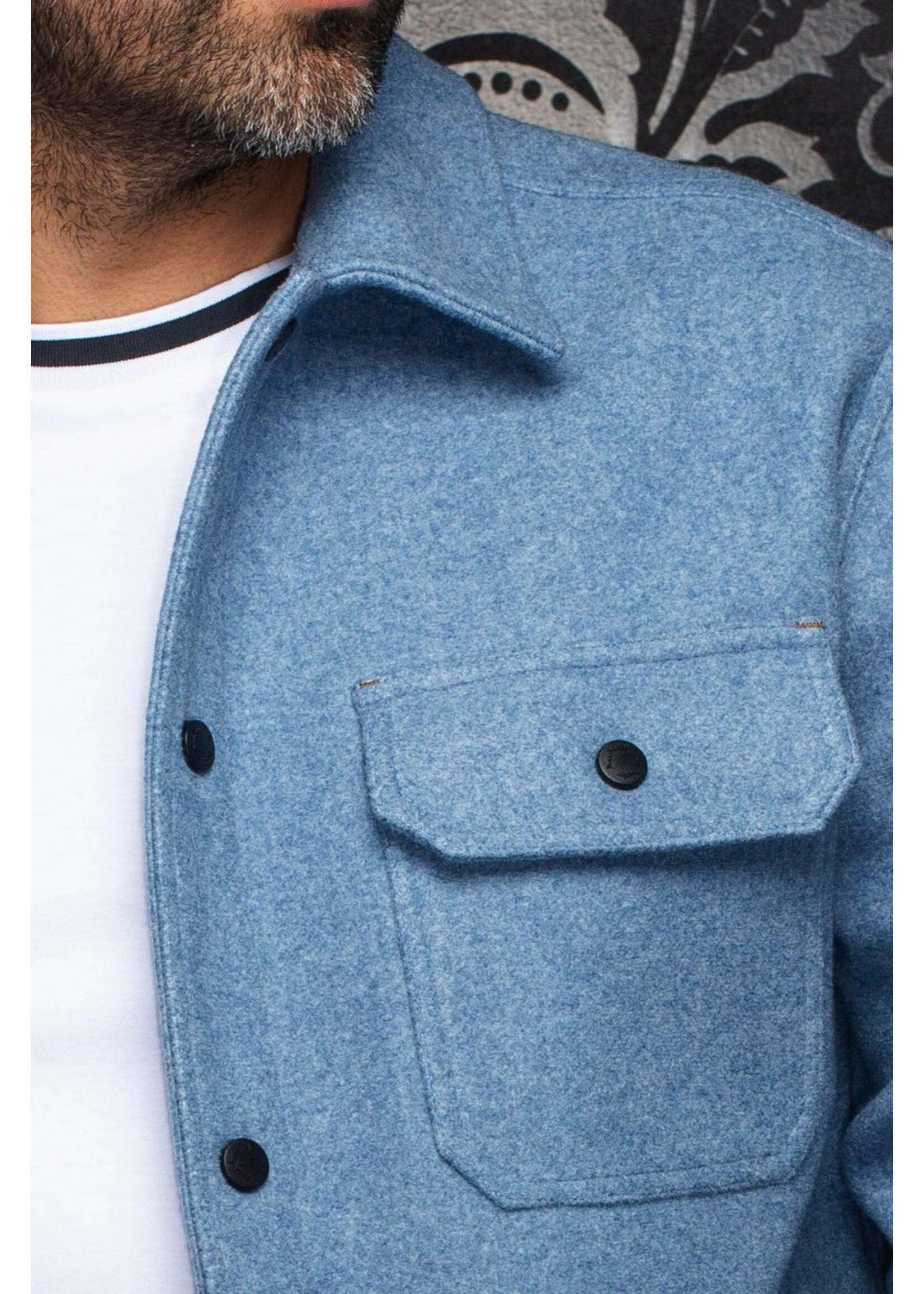 AU NOIR Surchemise extensible  DANALI - 3 couleurs disponibles