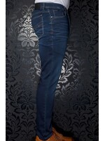 AU NOIR Jeans extensible coupe étroite JOHNNY-SKD - Milano foncé