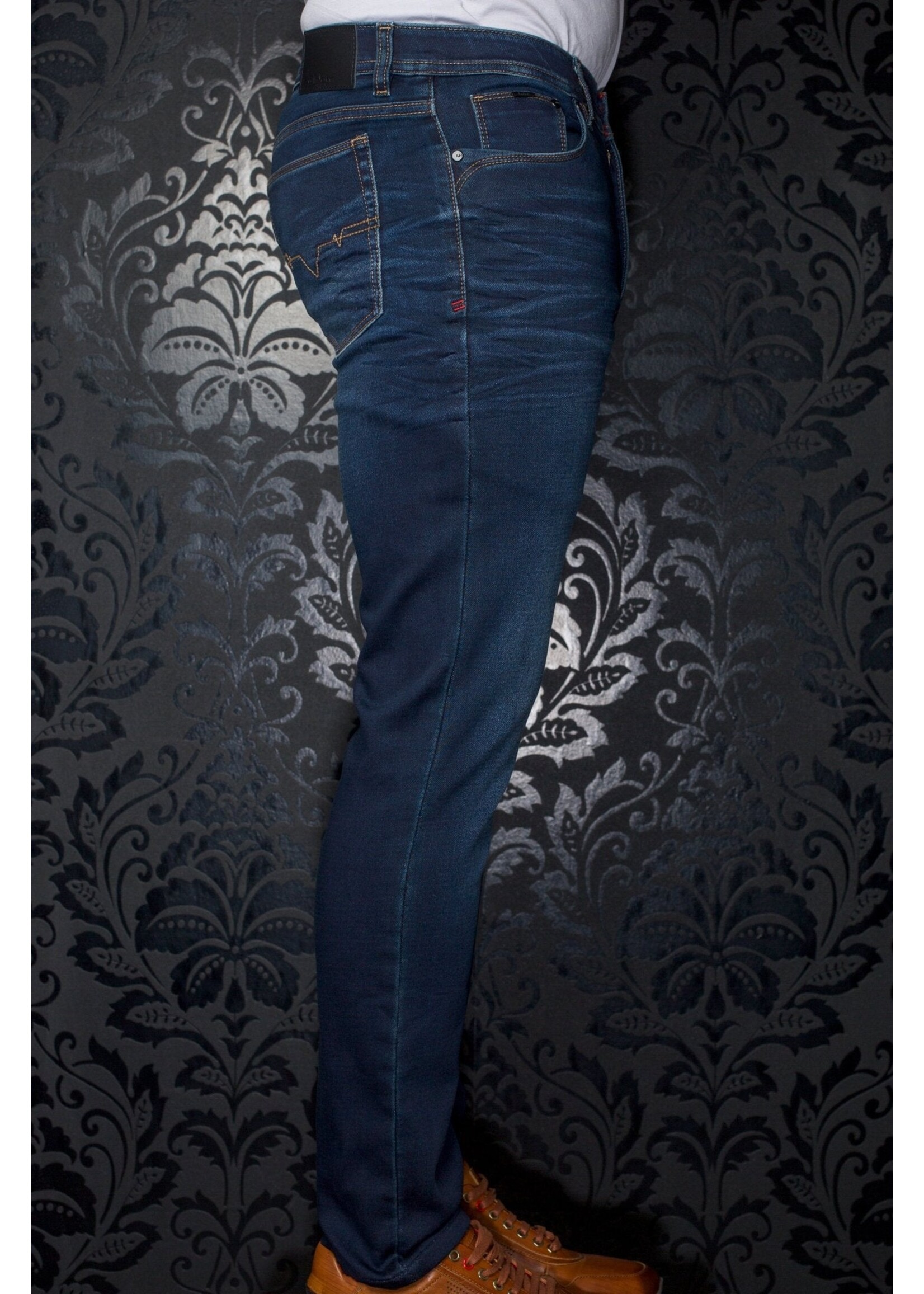 AU NOIR Jeans extensible coupe étroite JOHNNY-SKD - 3 couleurs disponibles