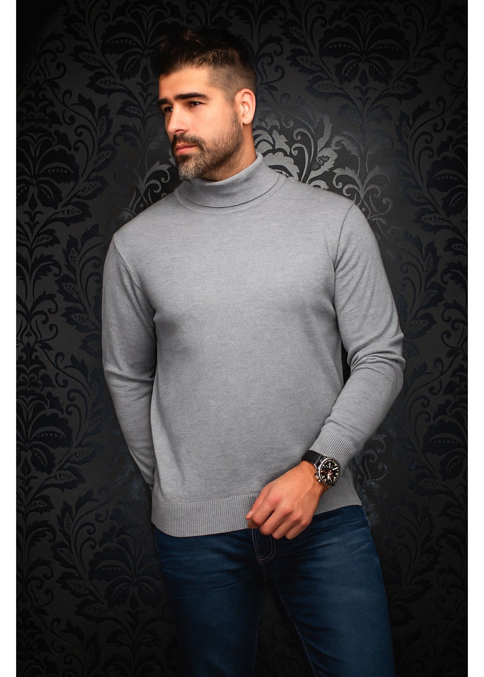 AU NOIR MERINOS WOOL CHANDAIL | ARKANES