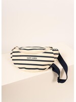 SAINT-JAMES Sac banane rayé 100% Coton