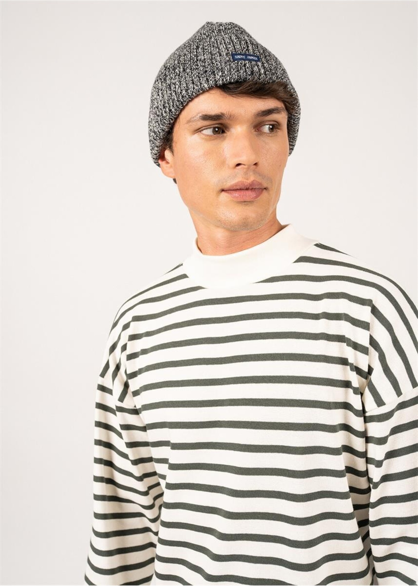 SAINT-JAMES Wool hat knitted in Normandy - YVETOT