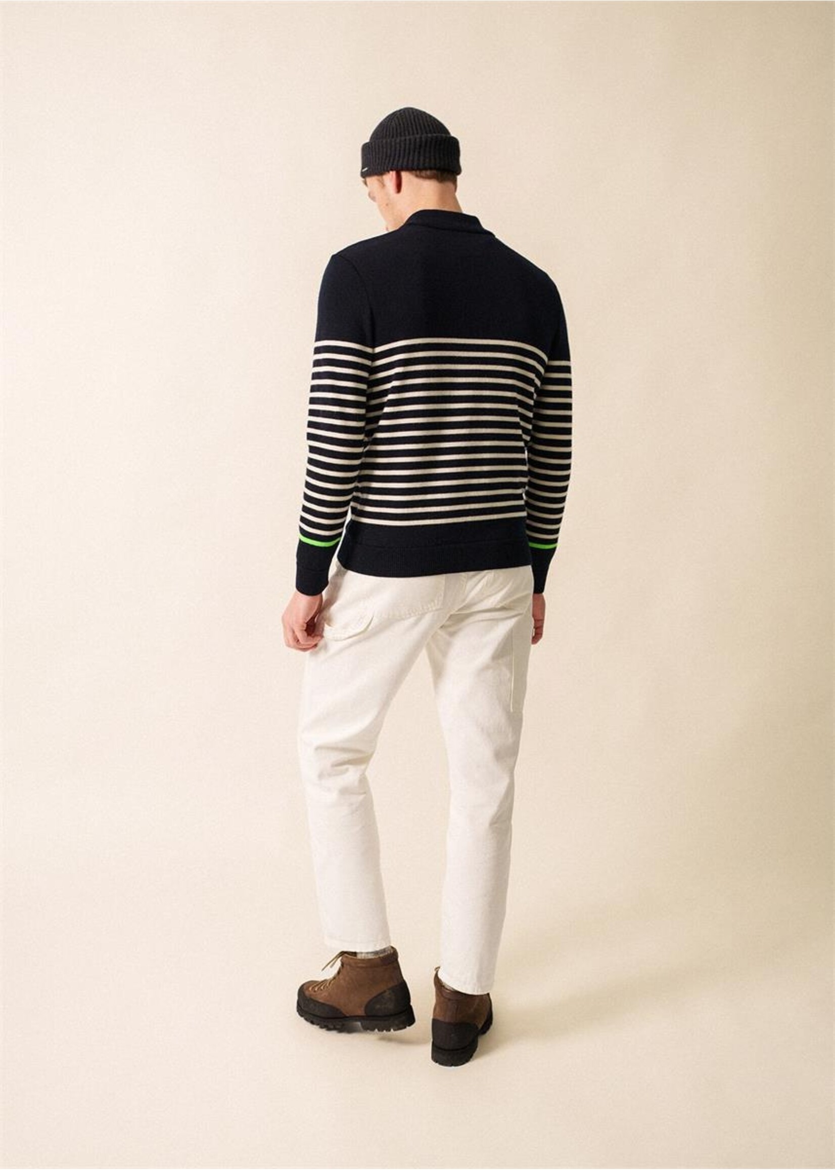 SAINT-JAMES Striped wool knitted jersey - VAL THORENS